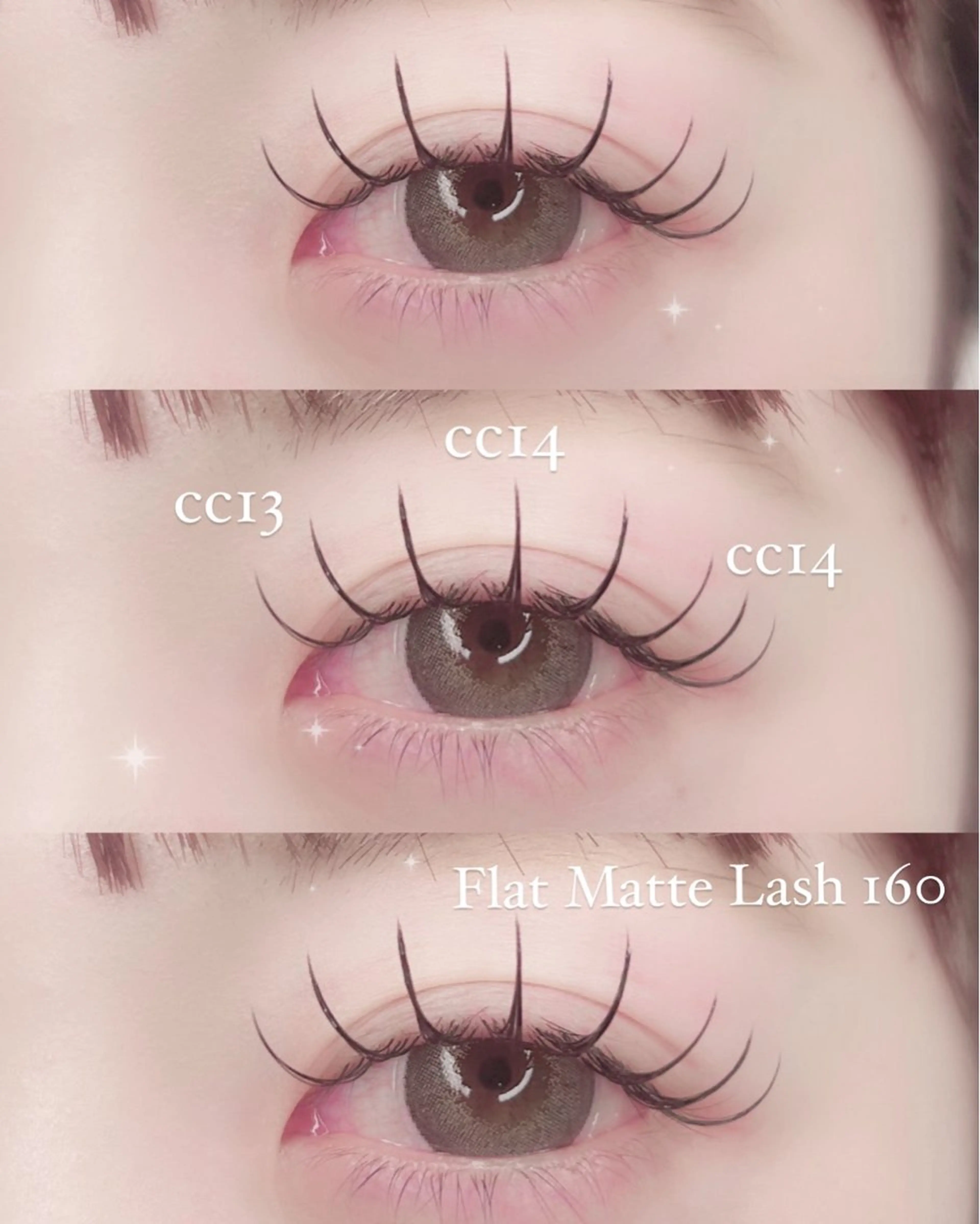 フラットマットラッシュ160本 オフなし🫧束感コーティング仕上げ❕の写真