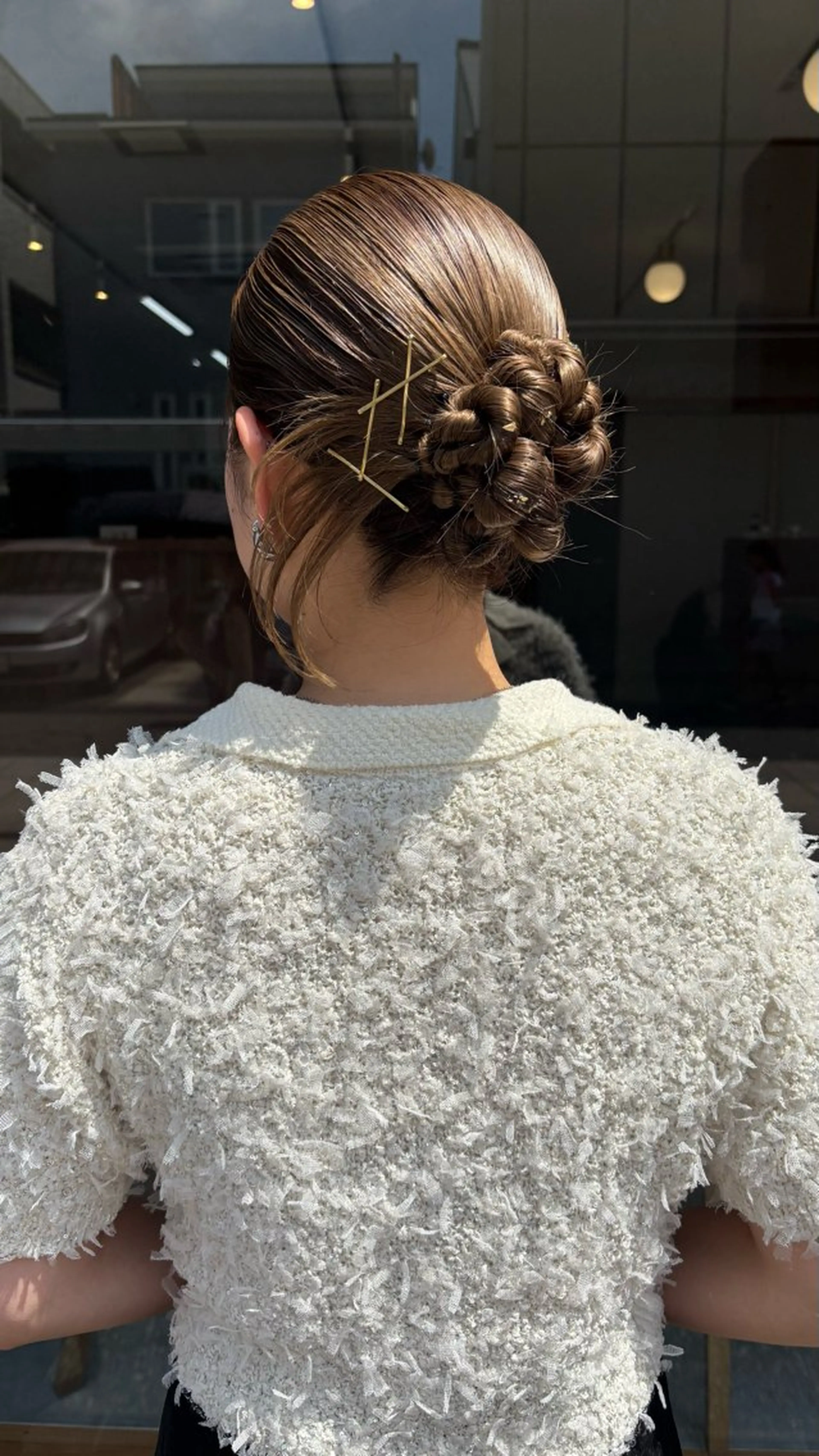 ロング ヘアセット 🌈トップデザイナー 金沢駅近nanamiのヘアスタイル