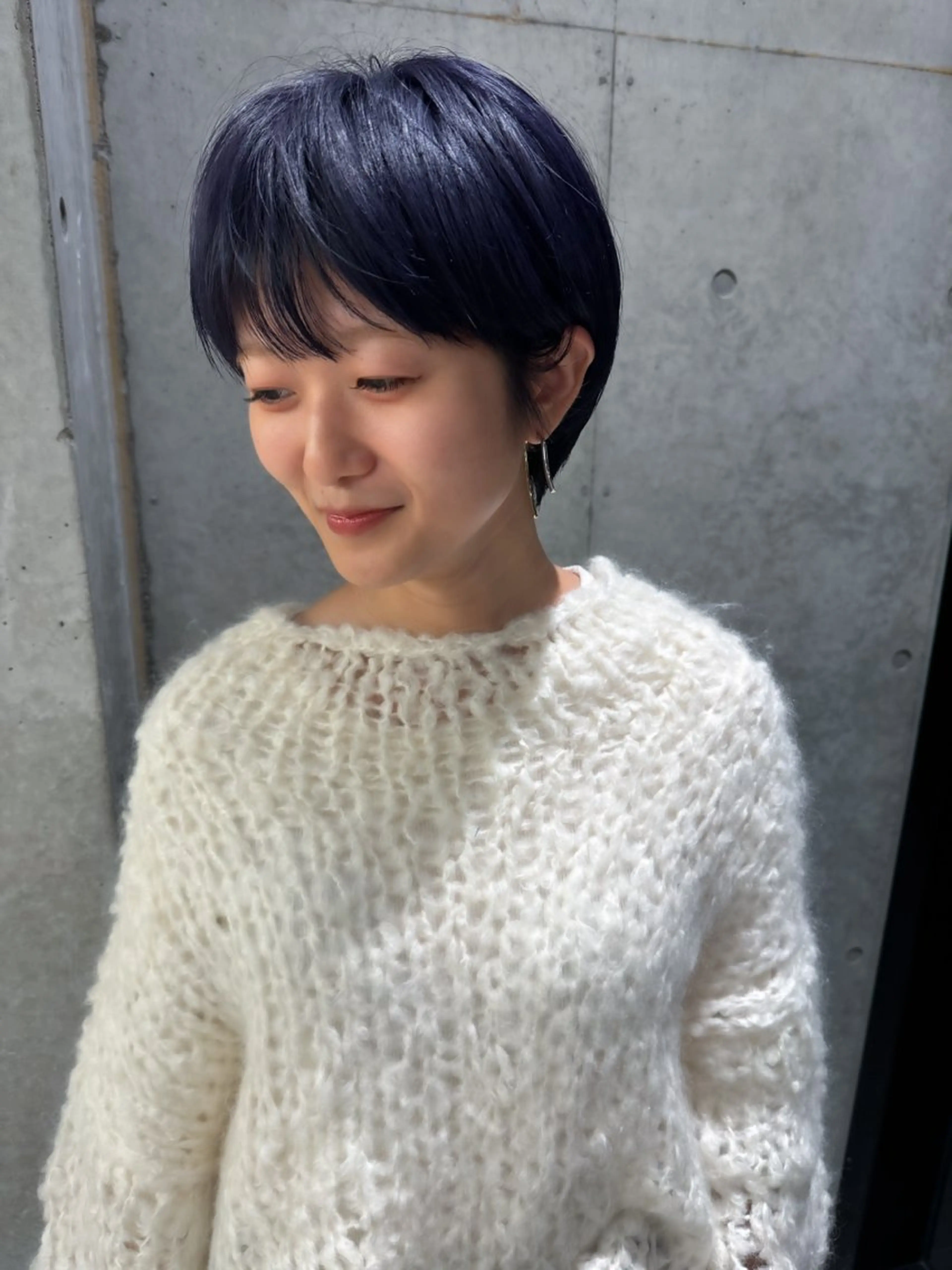 ショート カラー ヘアアレンジ ミニボブ/ブリーチ 🌈MISATOのヘアスタイル