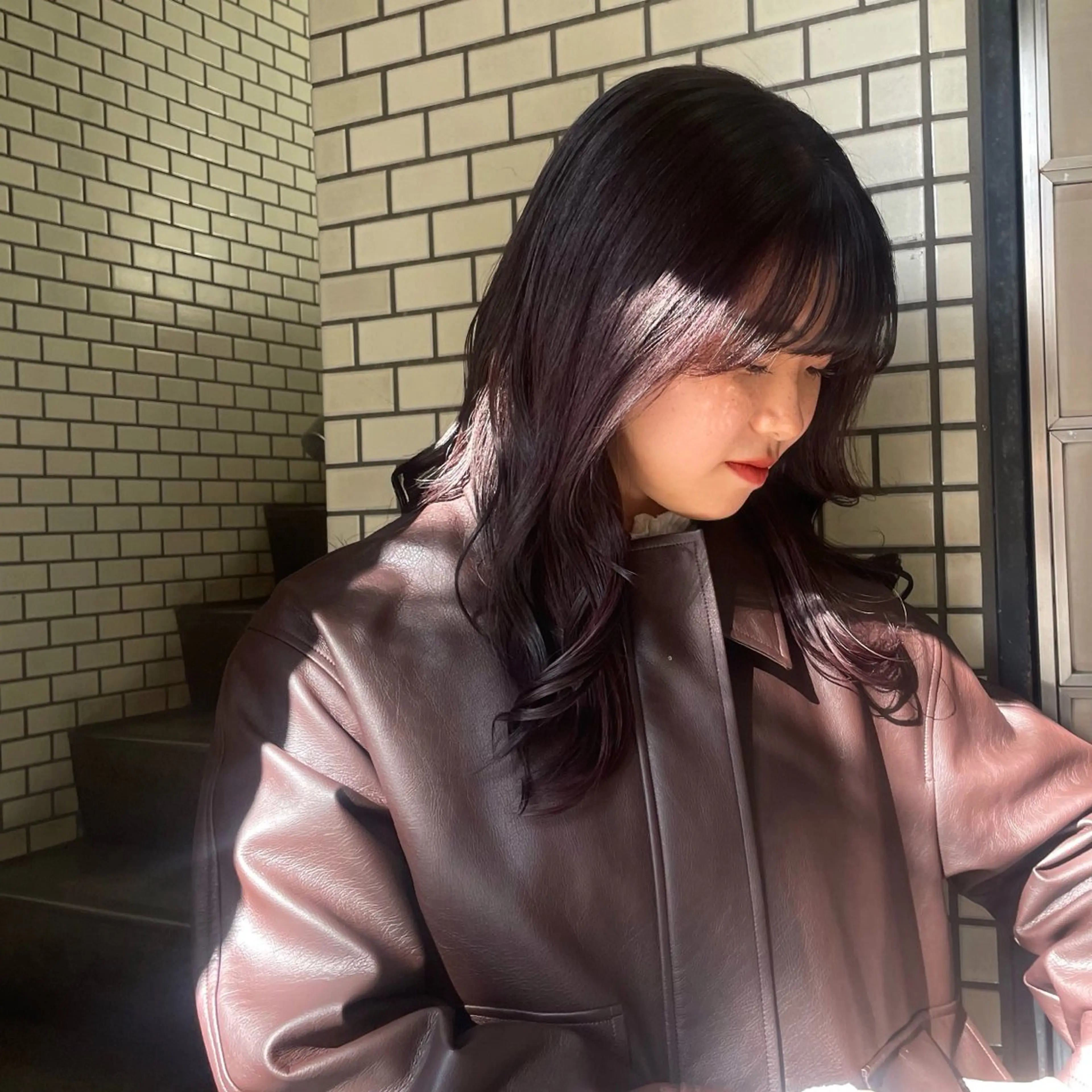 ミディアム カラー ブリーチ ブリーチなしカラー 🪐メンズモデル募集 | オカモトノア🪐のヘアスタイル