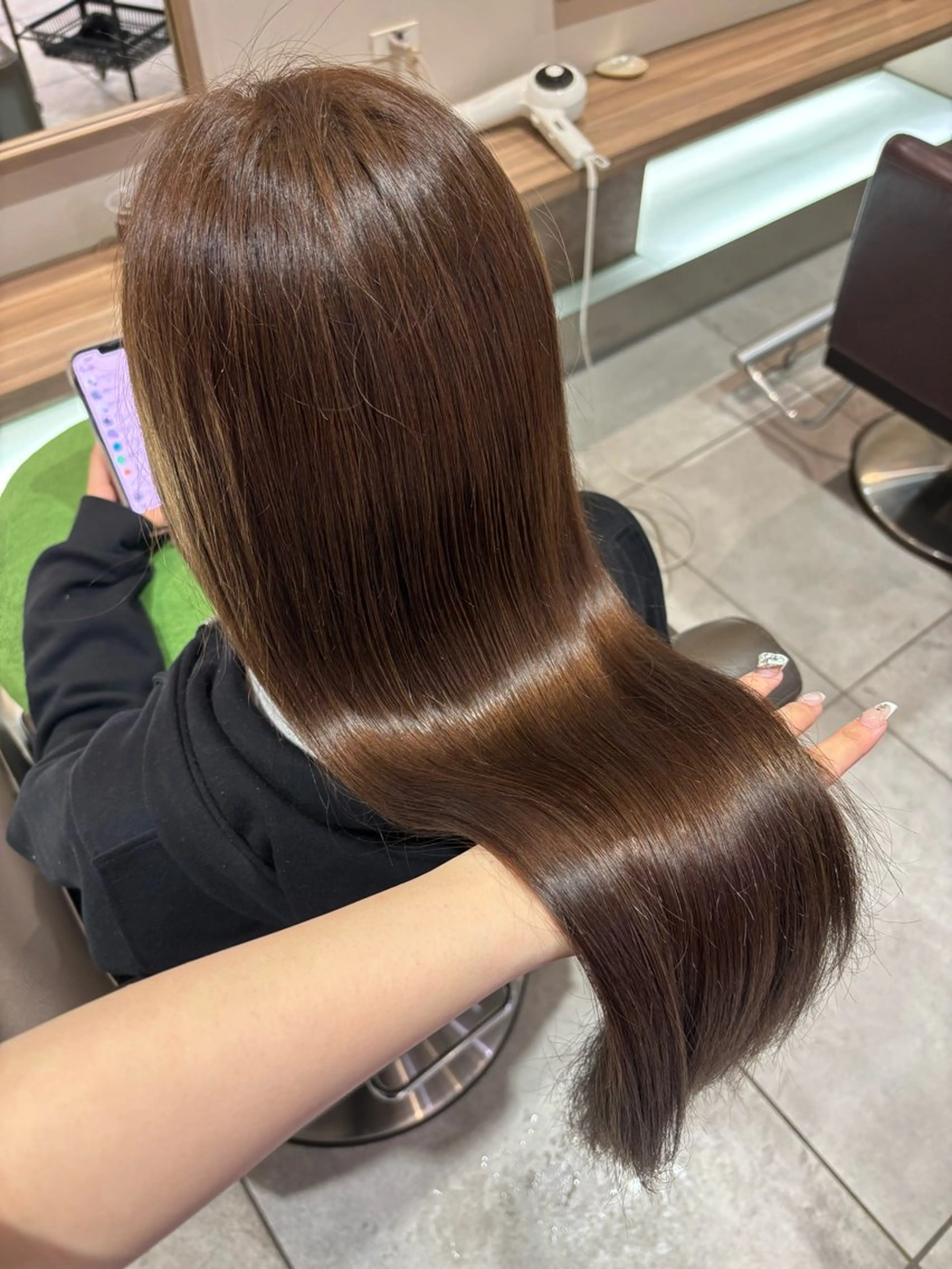 〖ｶﾉ限定🉐✨️〗カラー+前髪顔周り𝘤𝘶𝘵🥣の写真