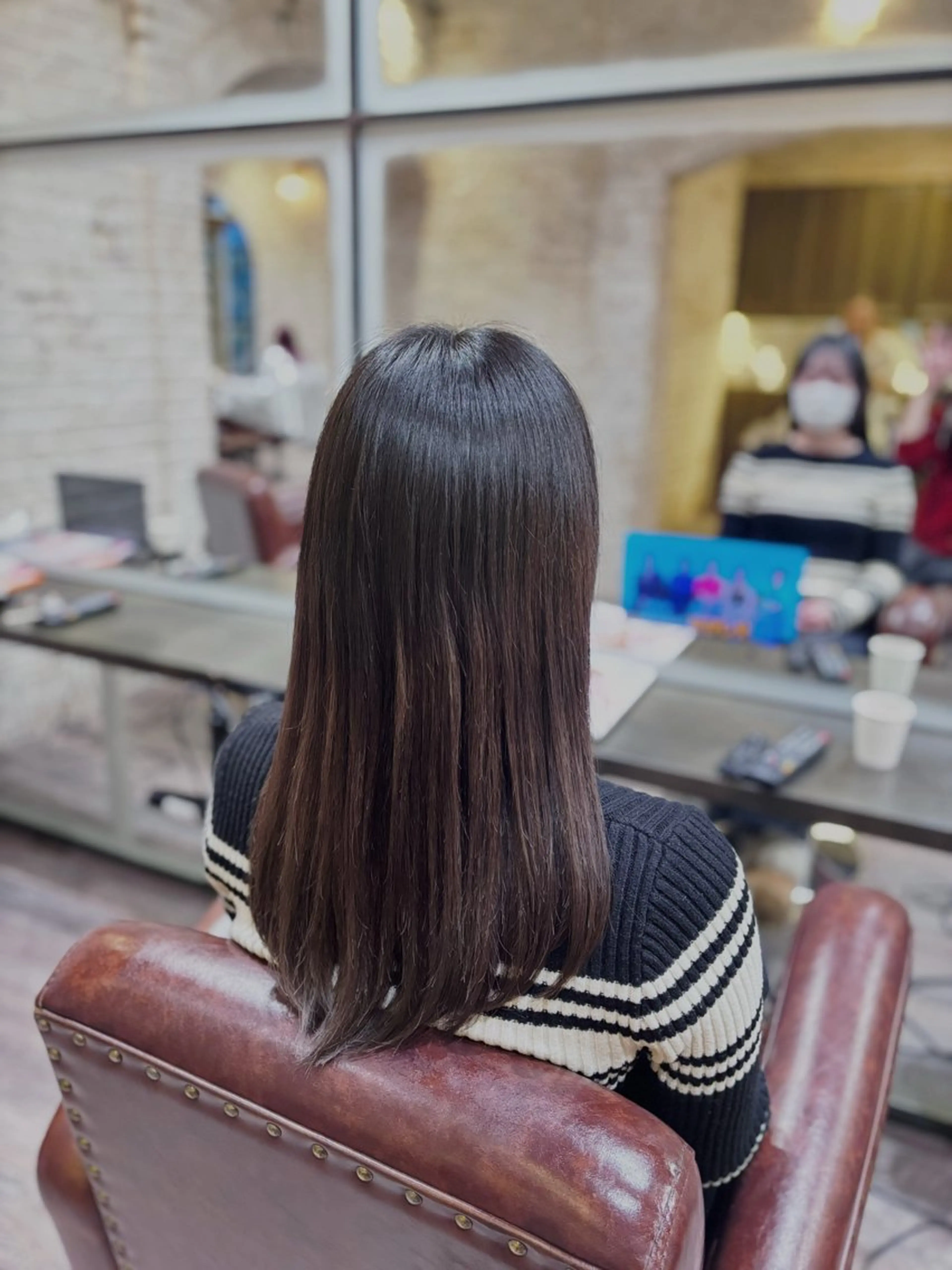 ロング レイヤーカット トリートメント カット トリートメント 中野 まな /elto四条烏丸店のヘアスタイル