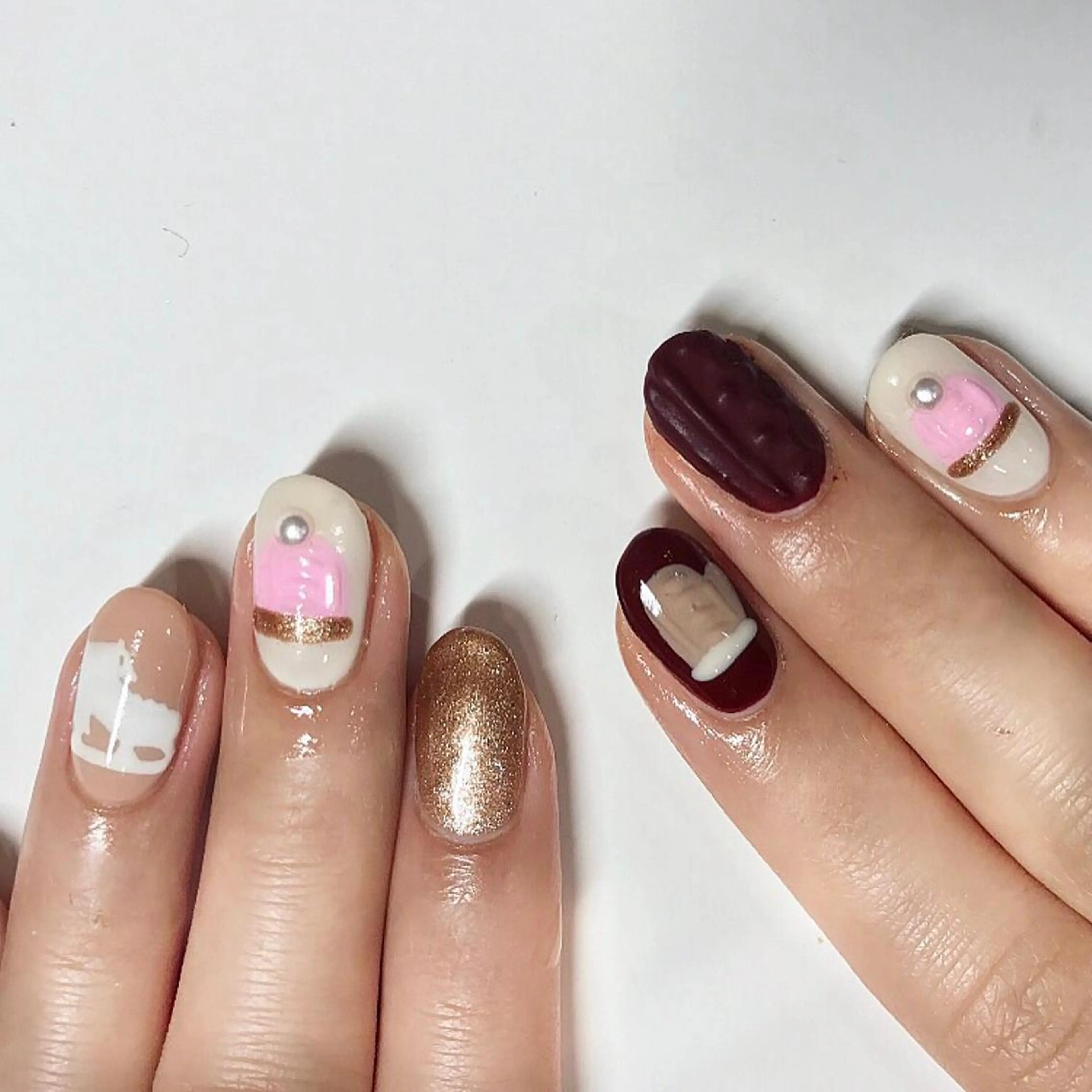 ネイル ジェルネイル 渋谷ビュレネイル Kaoruのネイルデザイン