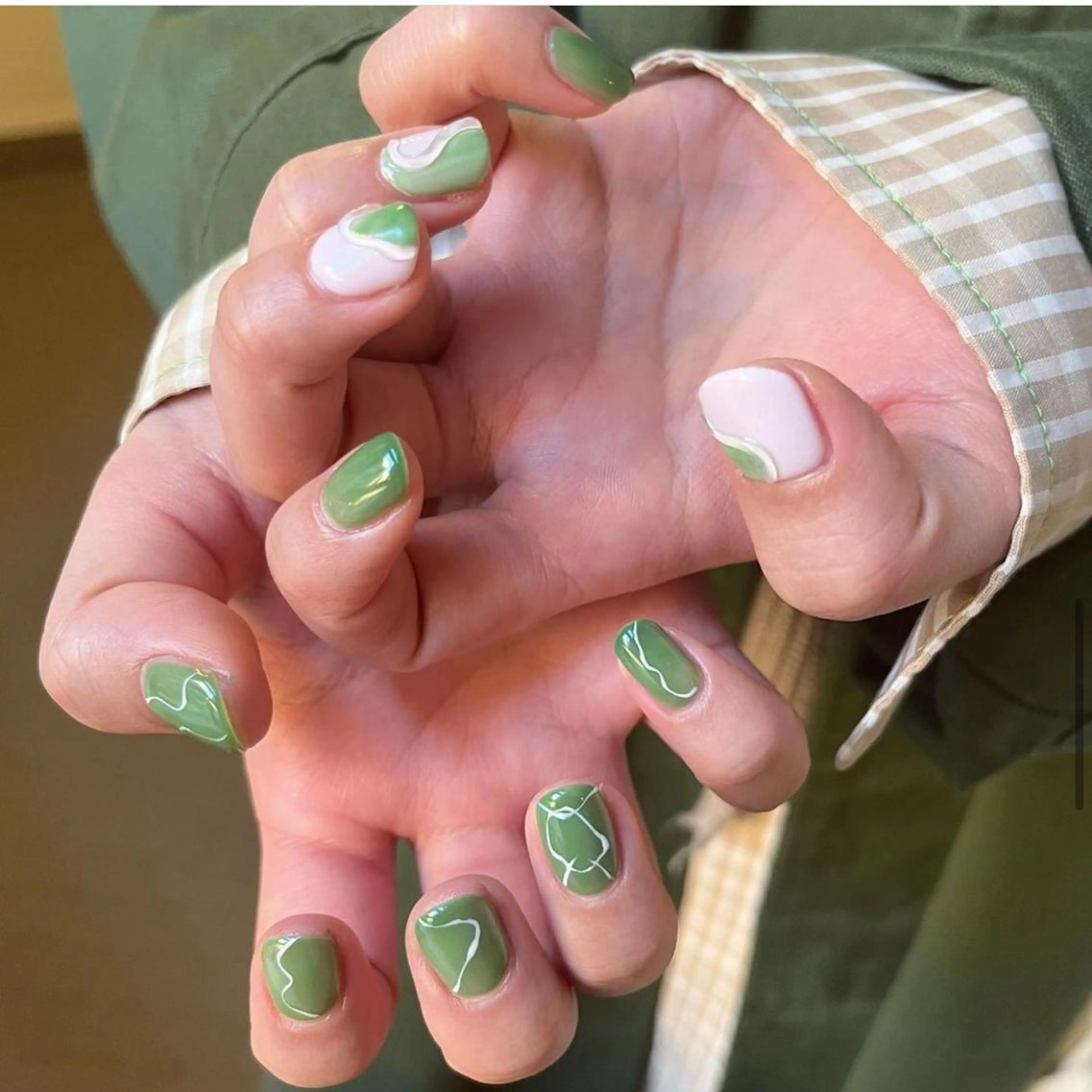 ネイル ニュアンスネイル nail studio namm.所属・namm.🍒✨ Fuka🧡のネイルデザイン