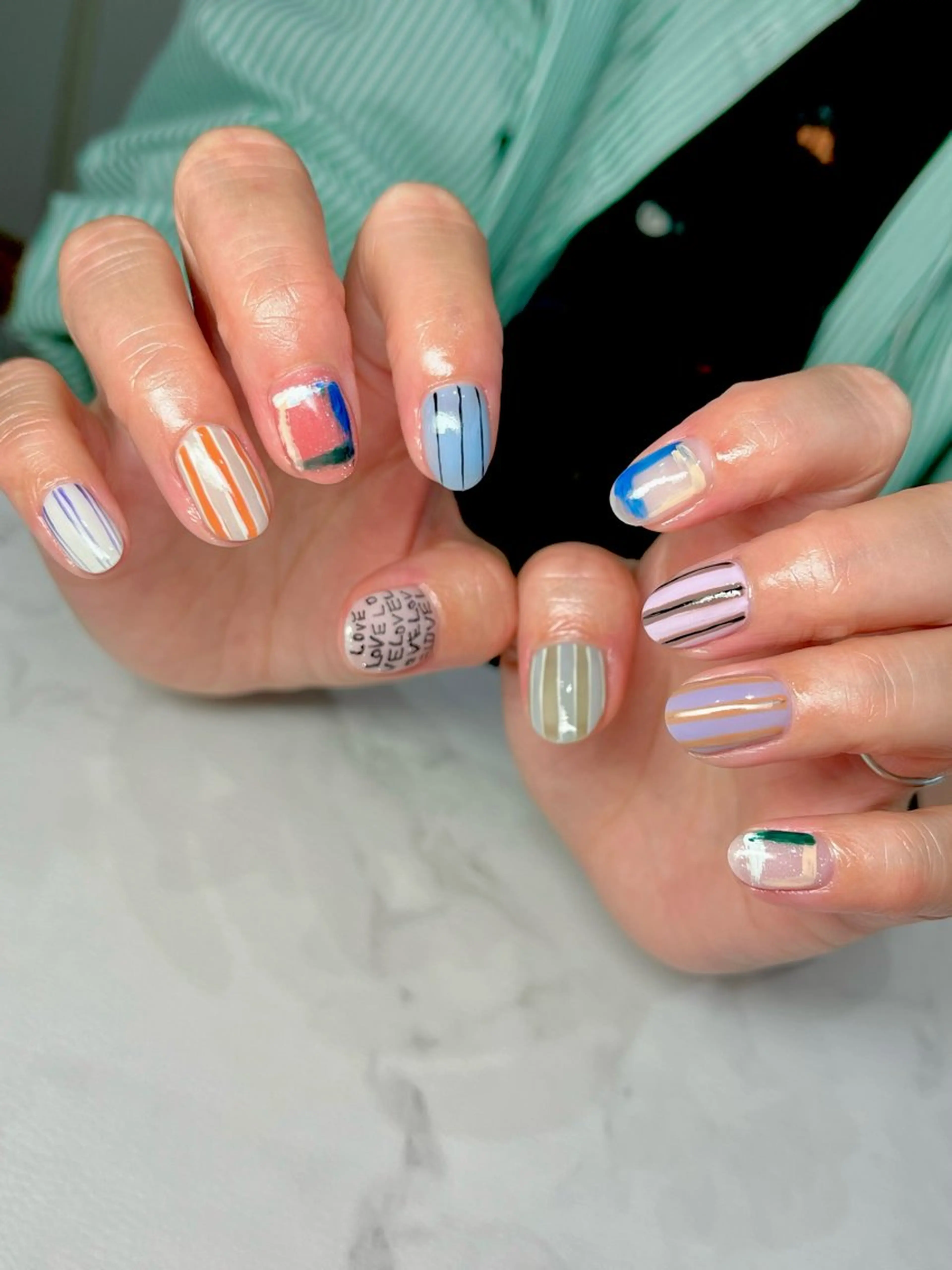 ネイル ハンドネイル lemon nailレモンネイルのネイルデザイン