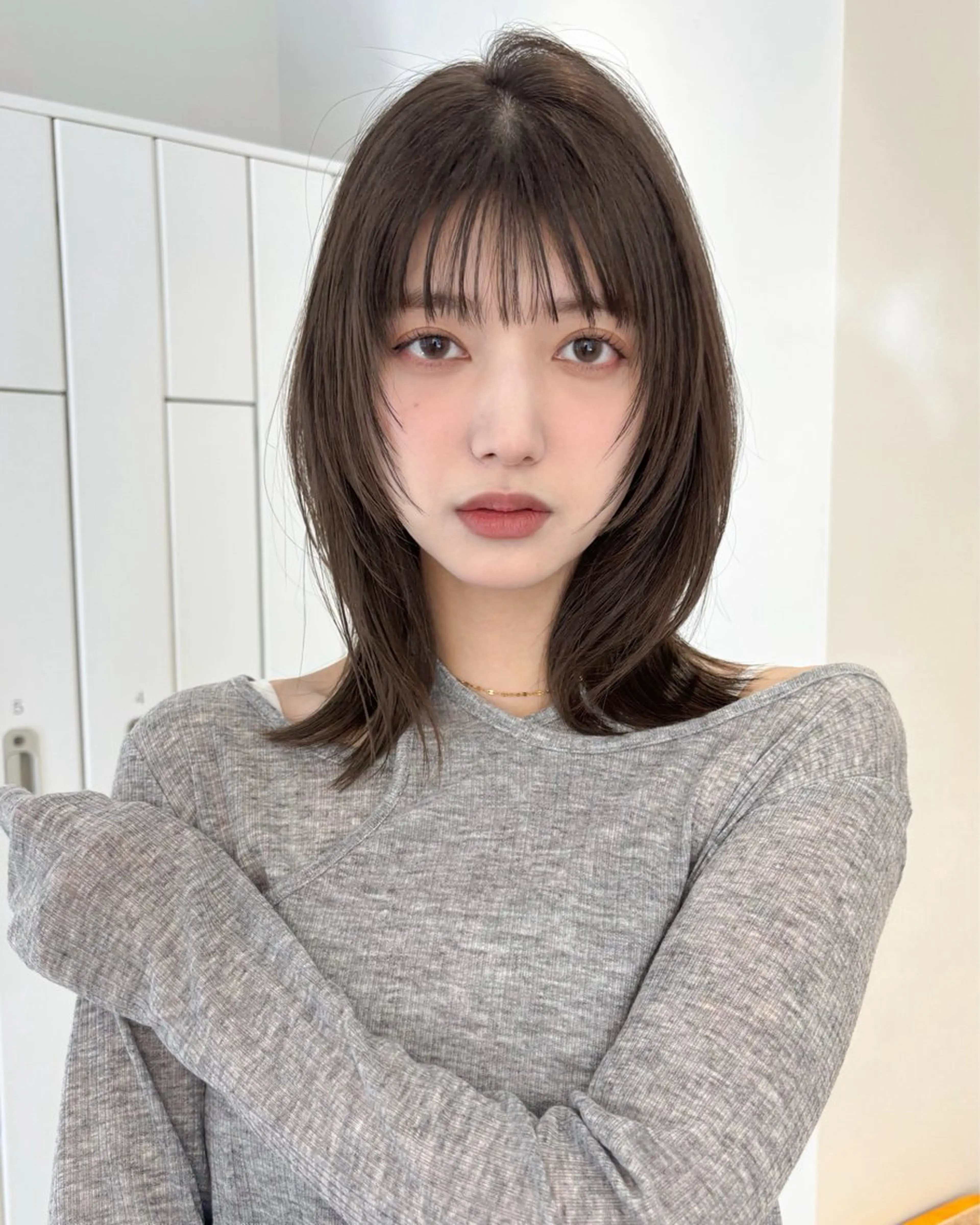 【minimo限定】前髪カット＋透明感カラー🫧の写真