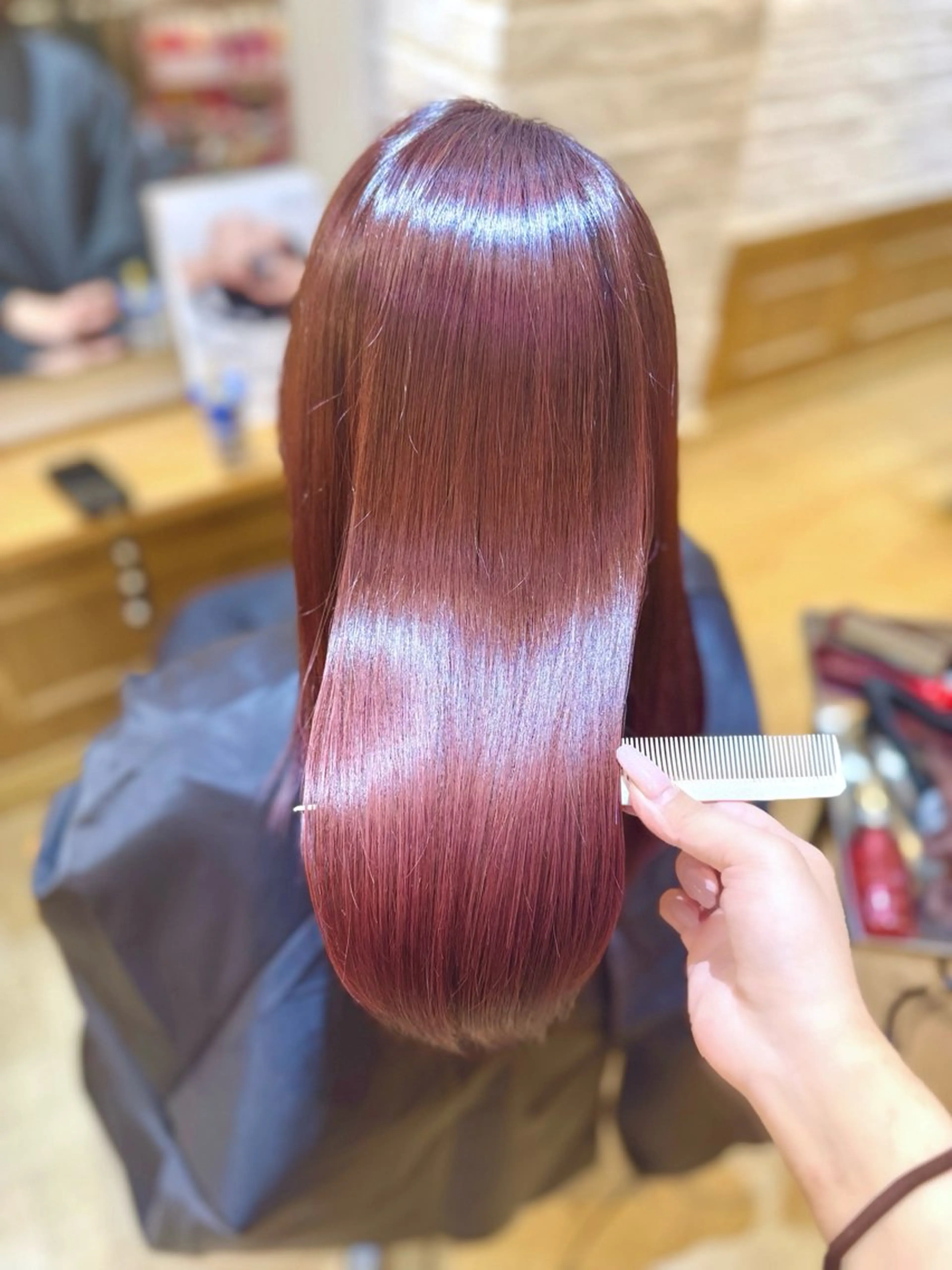 ⭐️SNSで話題⭐️髪質改善メテオカラーの写真