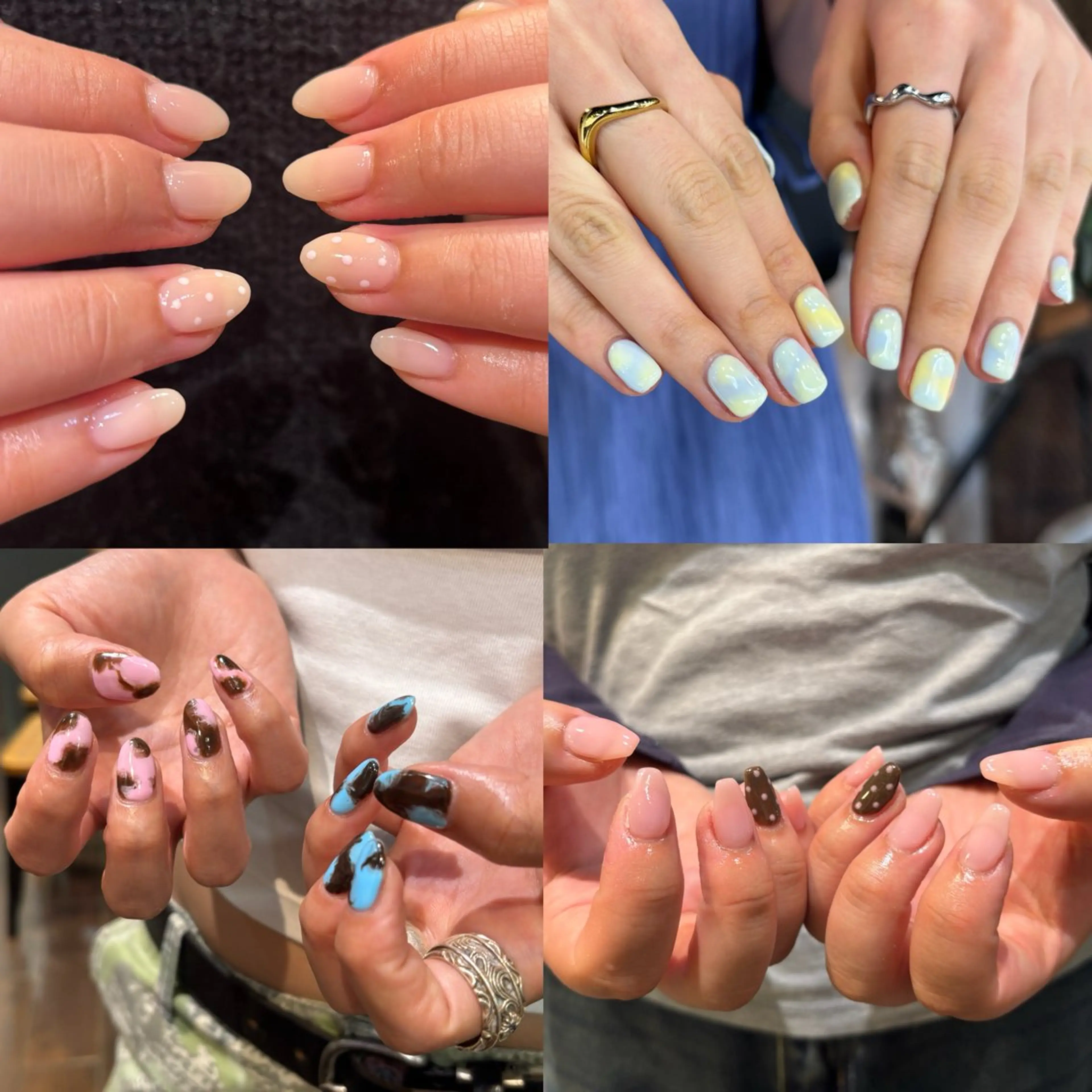 U24パラジェルネイル💅【マーブルorドット】の写真