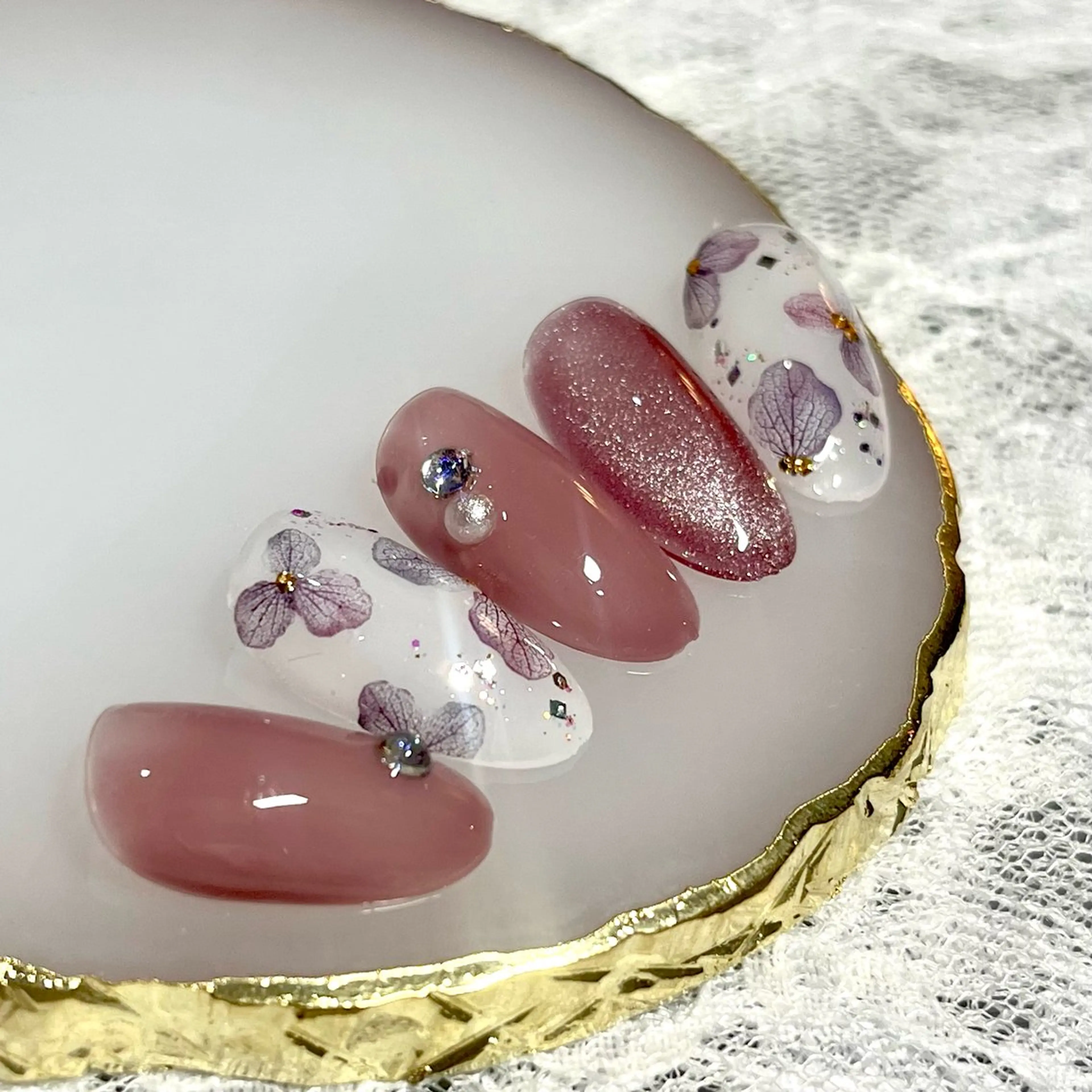 ネイル ハンドネイル Kodebu Usagi Nail所属・Yuko Kanamedaのネイルデザイン