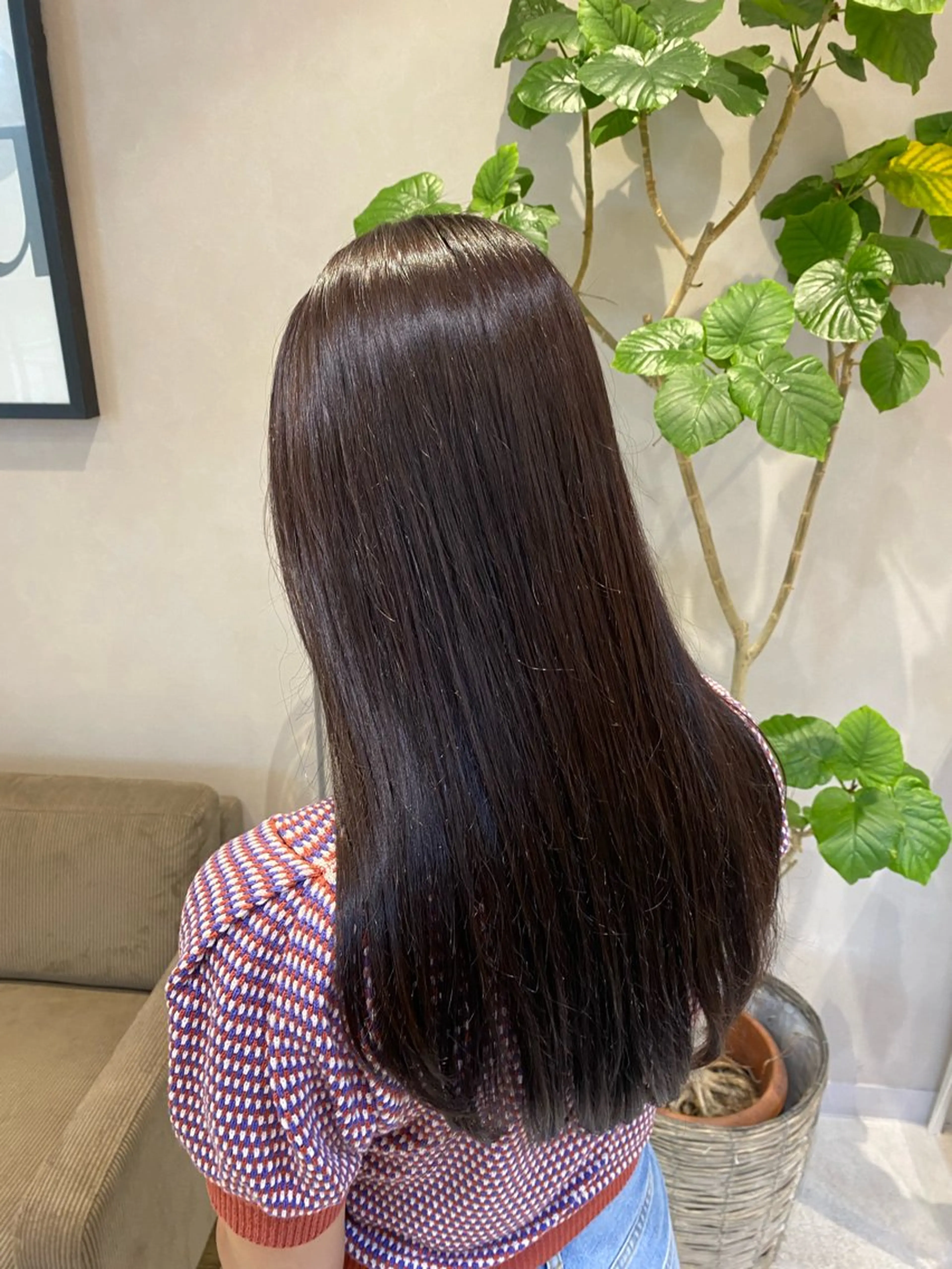 ロング Misaki ║ツヤカラーのヘアスタイル