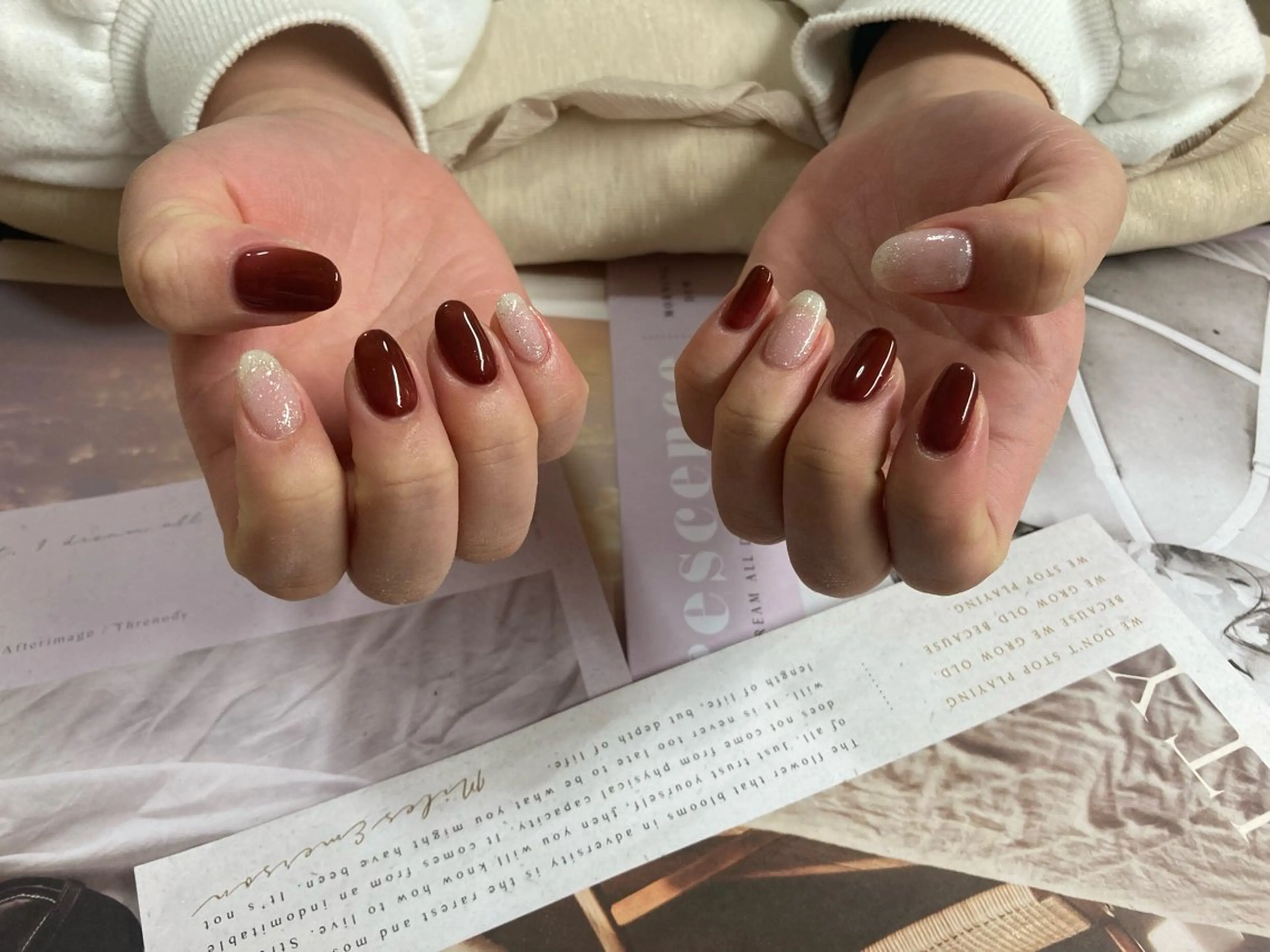 ネイル ワンカラーネイル Nail R _mikuのネイルデザイン