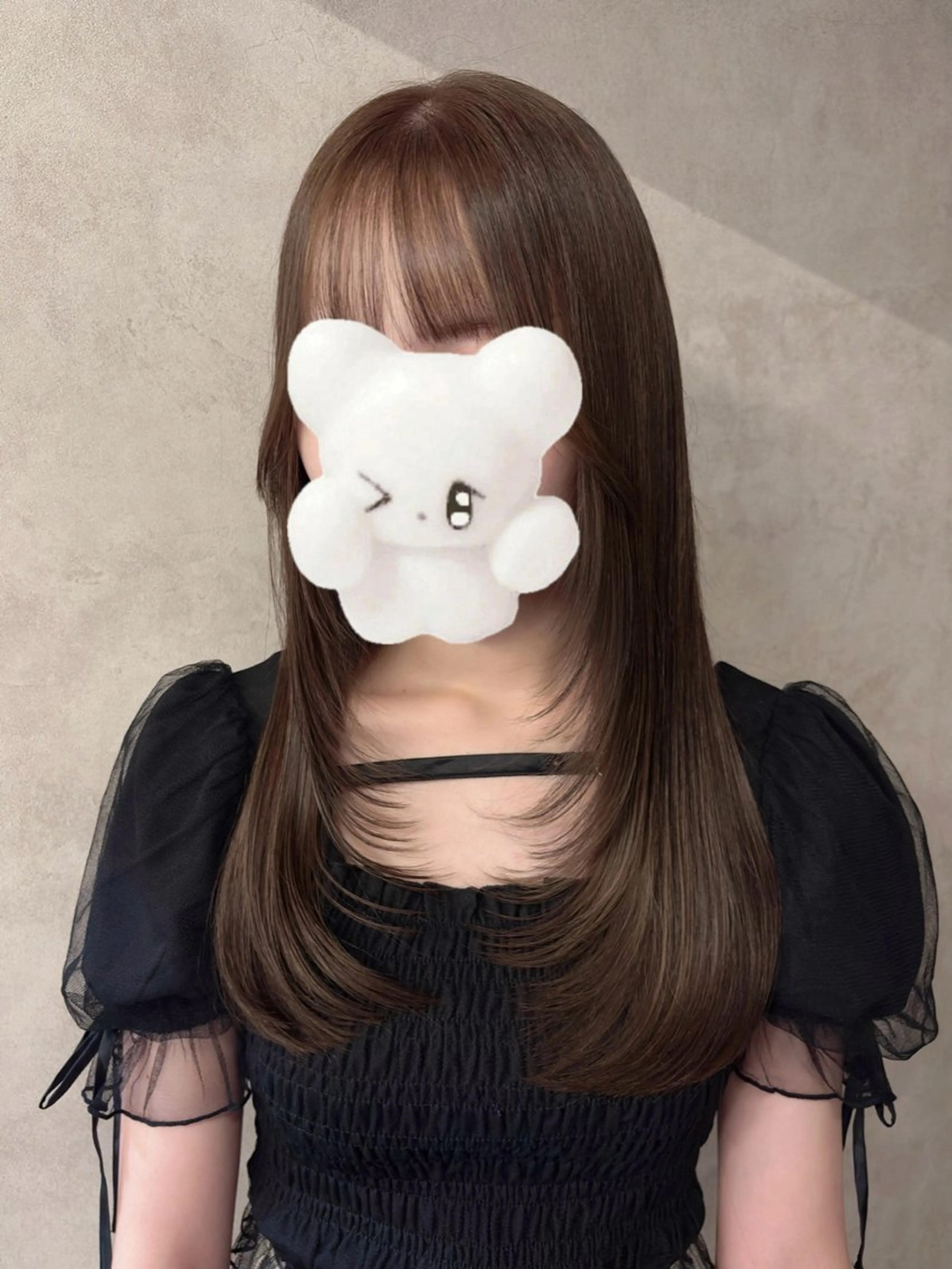 ロング カラー 𝙢𝙞𝙮𝙪🎀 girly hairのヘアスタイル