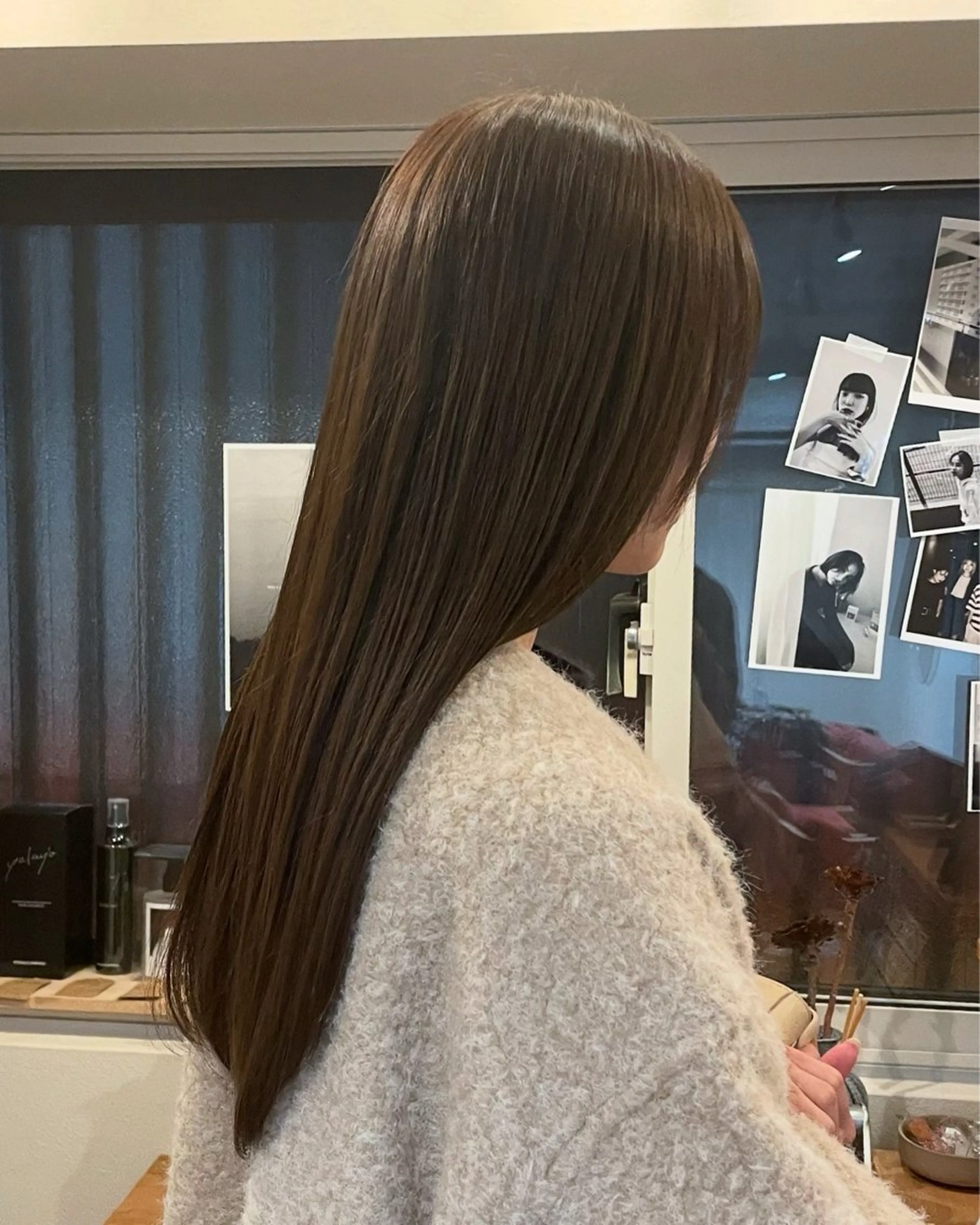 ロング カラー カット ヘアカラー トリートメント 鎌田卓也/髪質改善 /透明感カラーのヘアスタイル