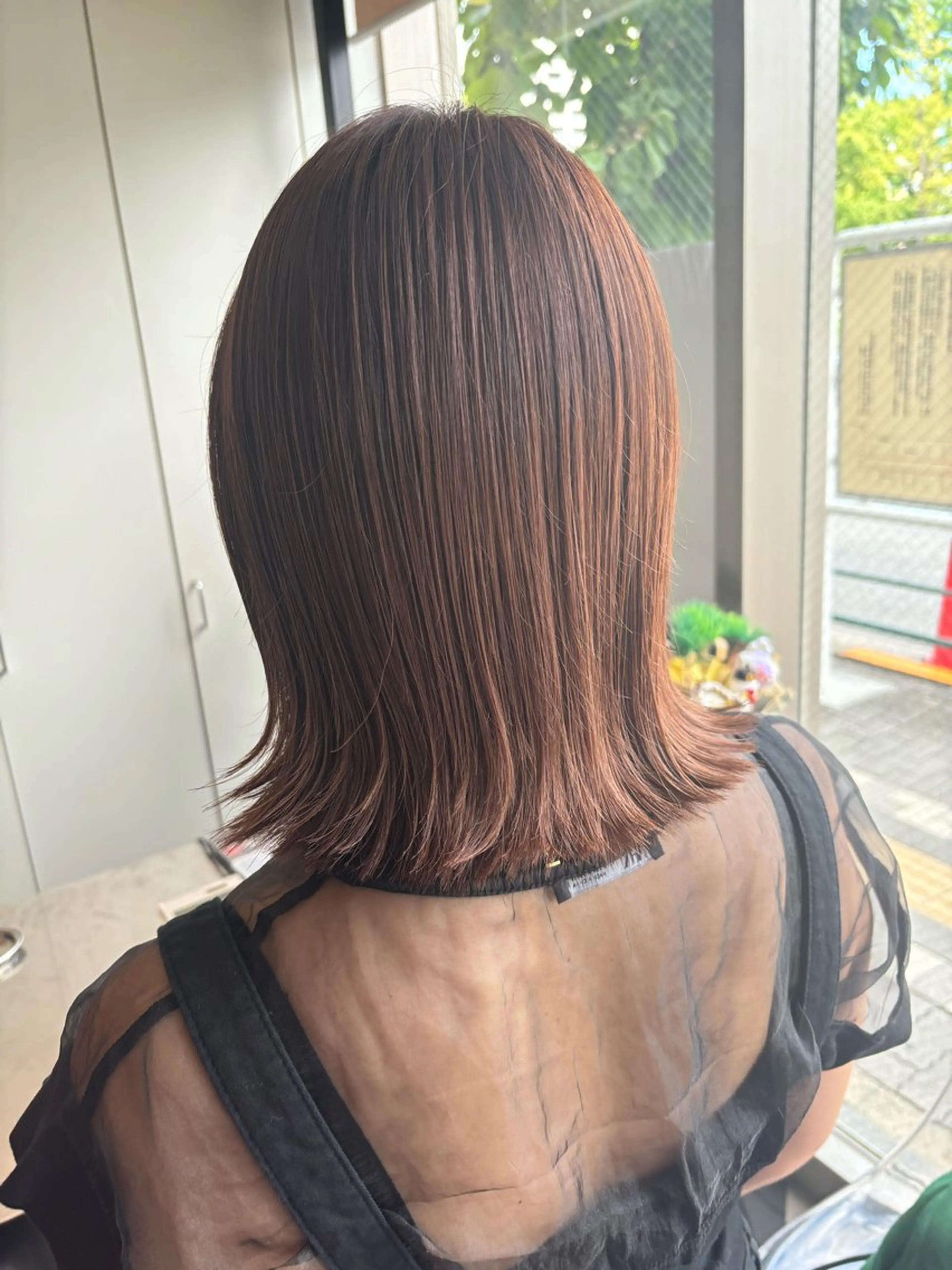 ミディアム カラー in'dex hair錦糸町店所属・無料カット×透明感 カラーのヘアスタイル