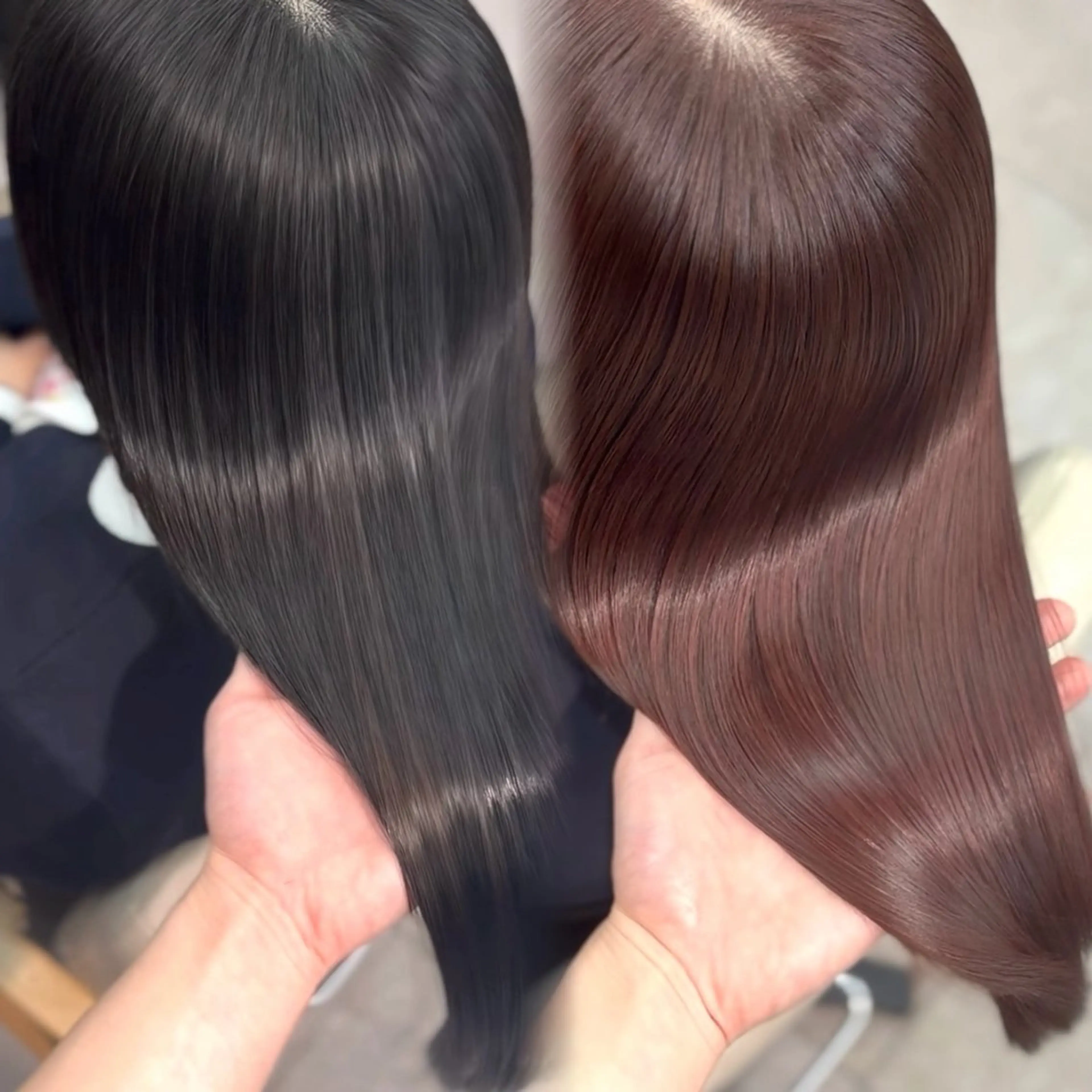 ロング パーマ カット 縮毛矯正 トリートメント 🌸東中野/髪質改善 美髪特化/櫻井🌸のヘアスタイル