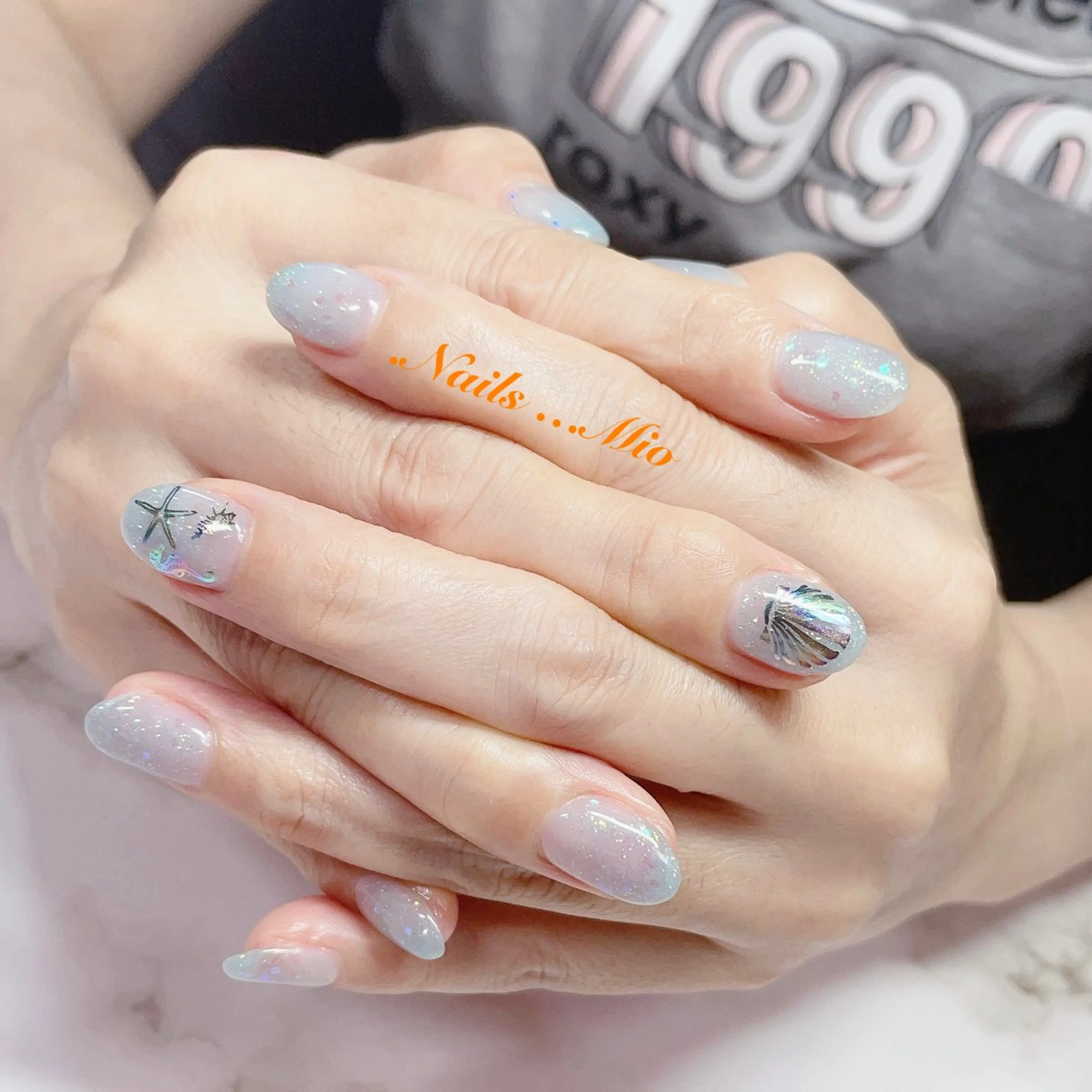 ネイル アートネイル ジェルネイル ワンカラーネイル .Nails Mio 赤羽西ネイルサロンのネイルデザイン