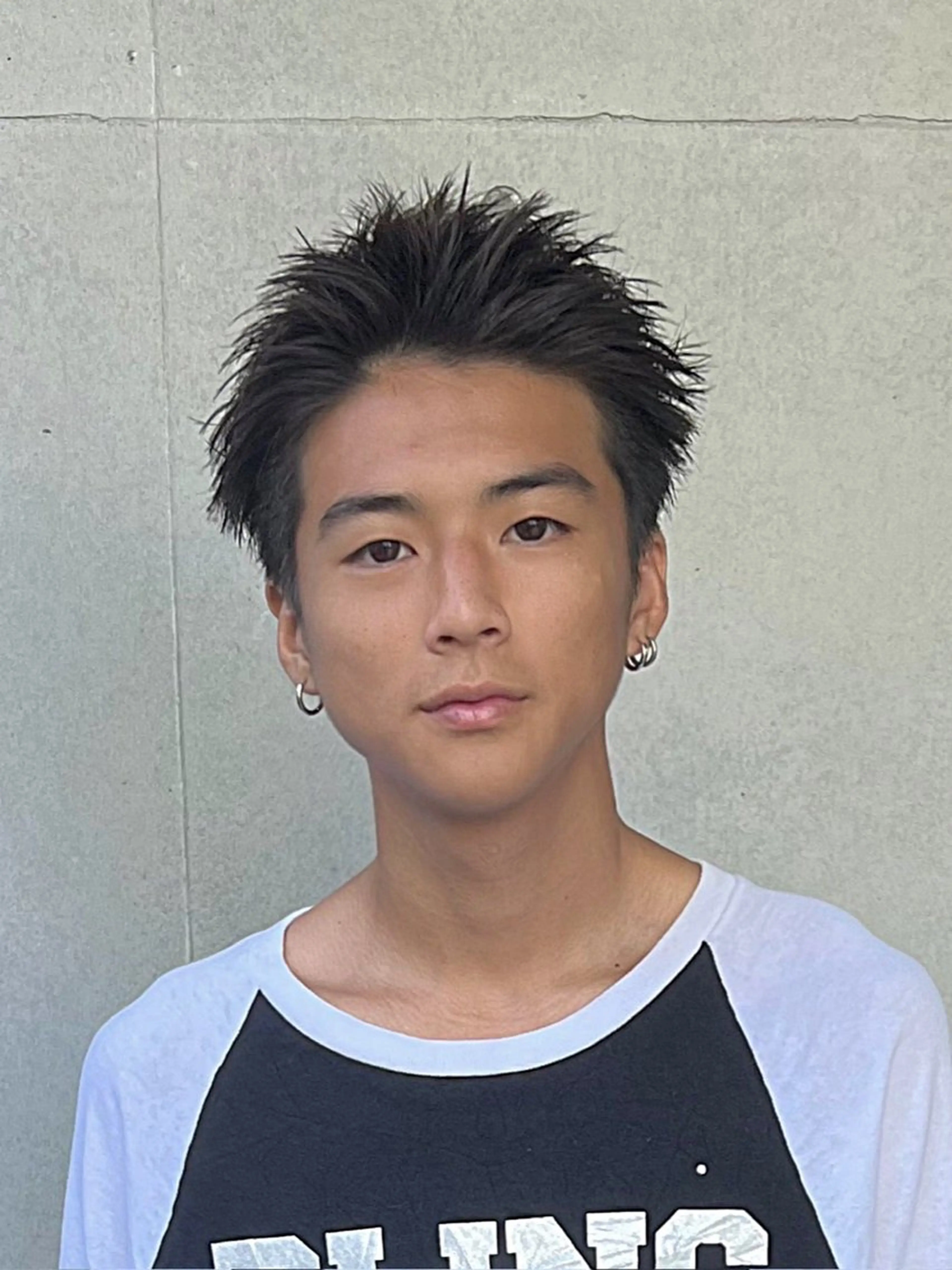 ショート メンズ スパイキーショート ショートヘア カット 湘南のパーマ職人 🔥清水琉葵🔥のヘアスタイル