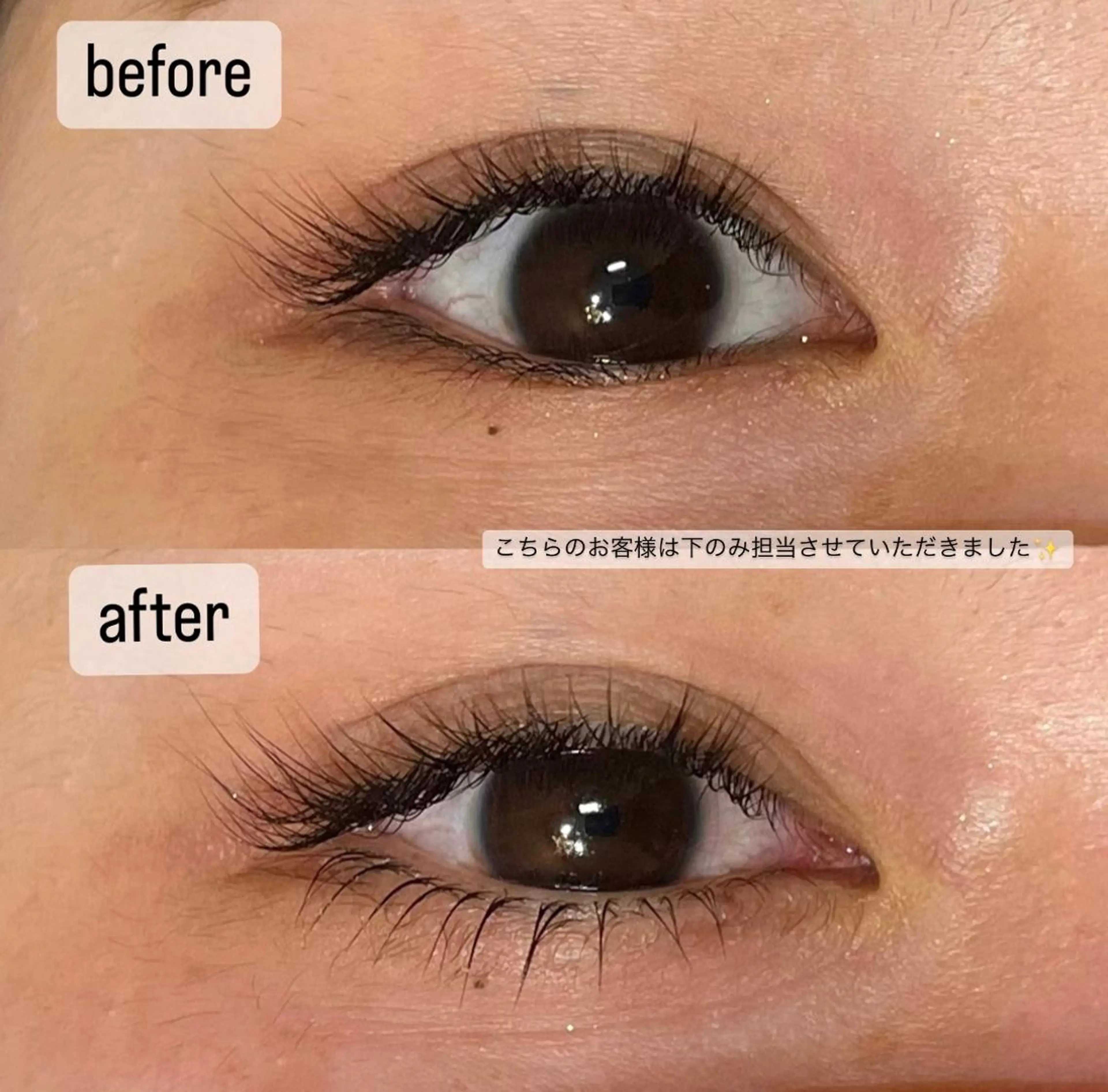 マツエク・マツパ Ciel所属・𝑪𝒊𝒆𝒍 𝙍𝙀𝙄のマツエク・マツパデザイン