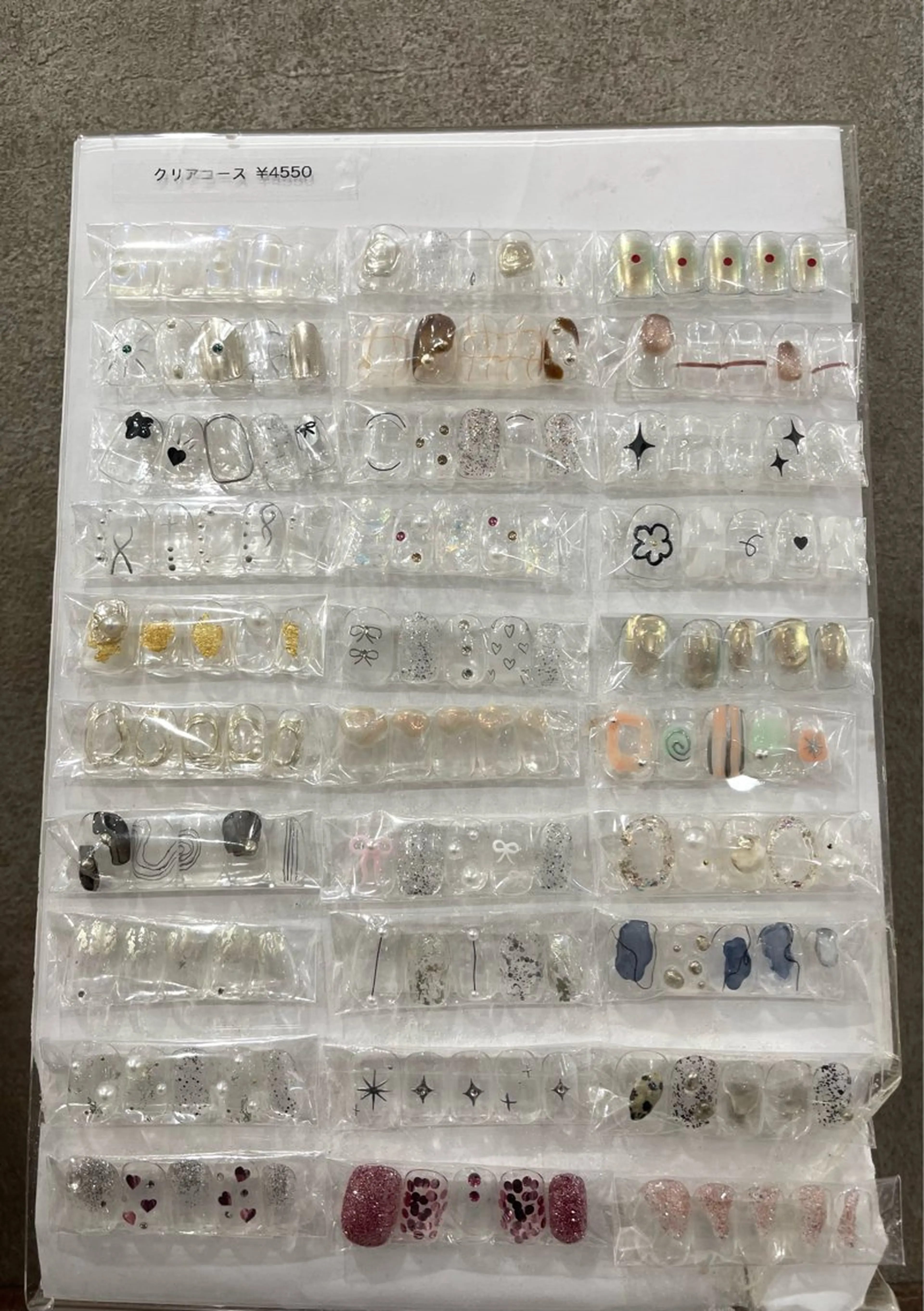 ネイル クリアネイル HYODO Yのネイルデザイン