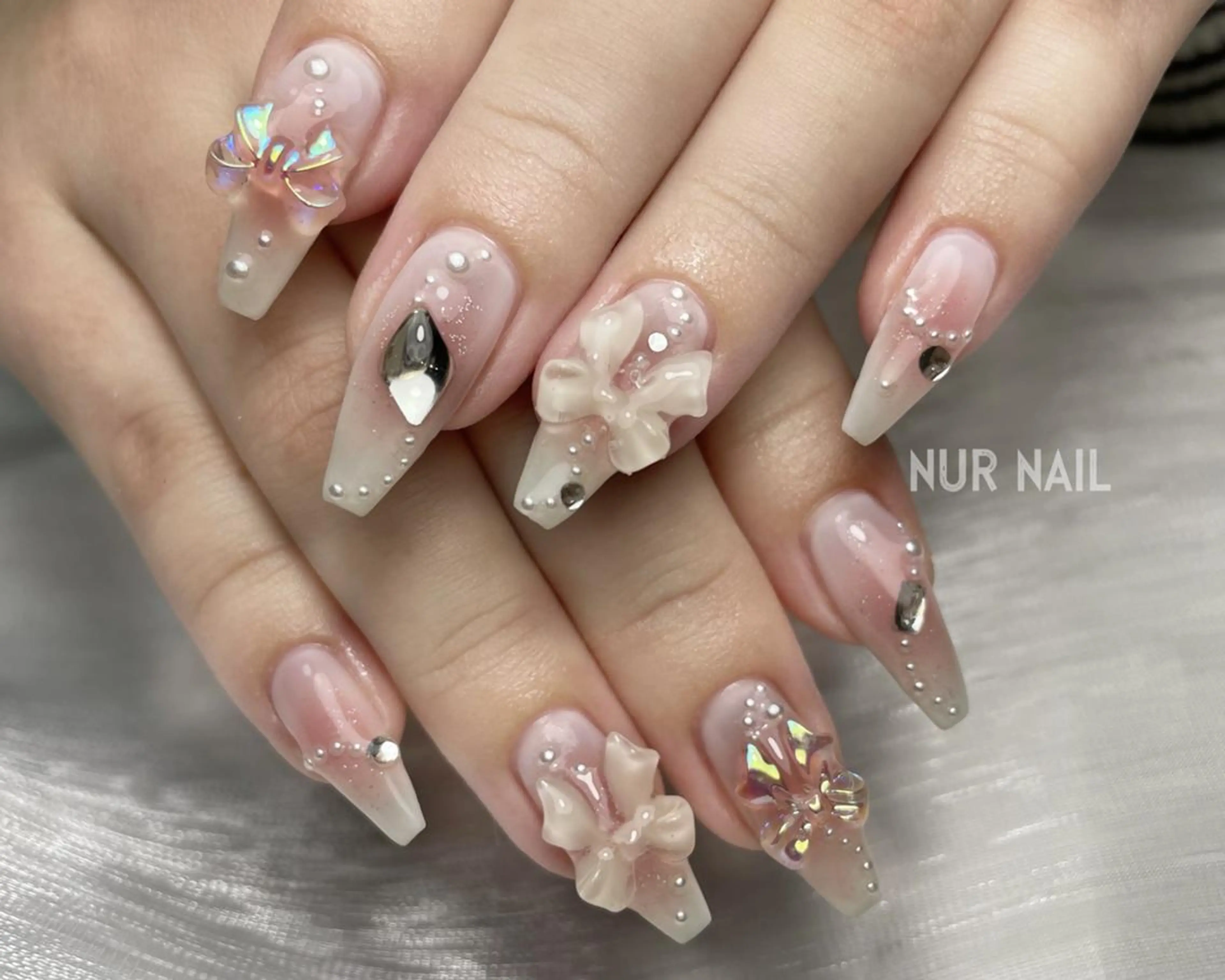 ネイル ハンドネイル ハンドケア 🫧NUR NAIL✨のネイルデザイン
