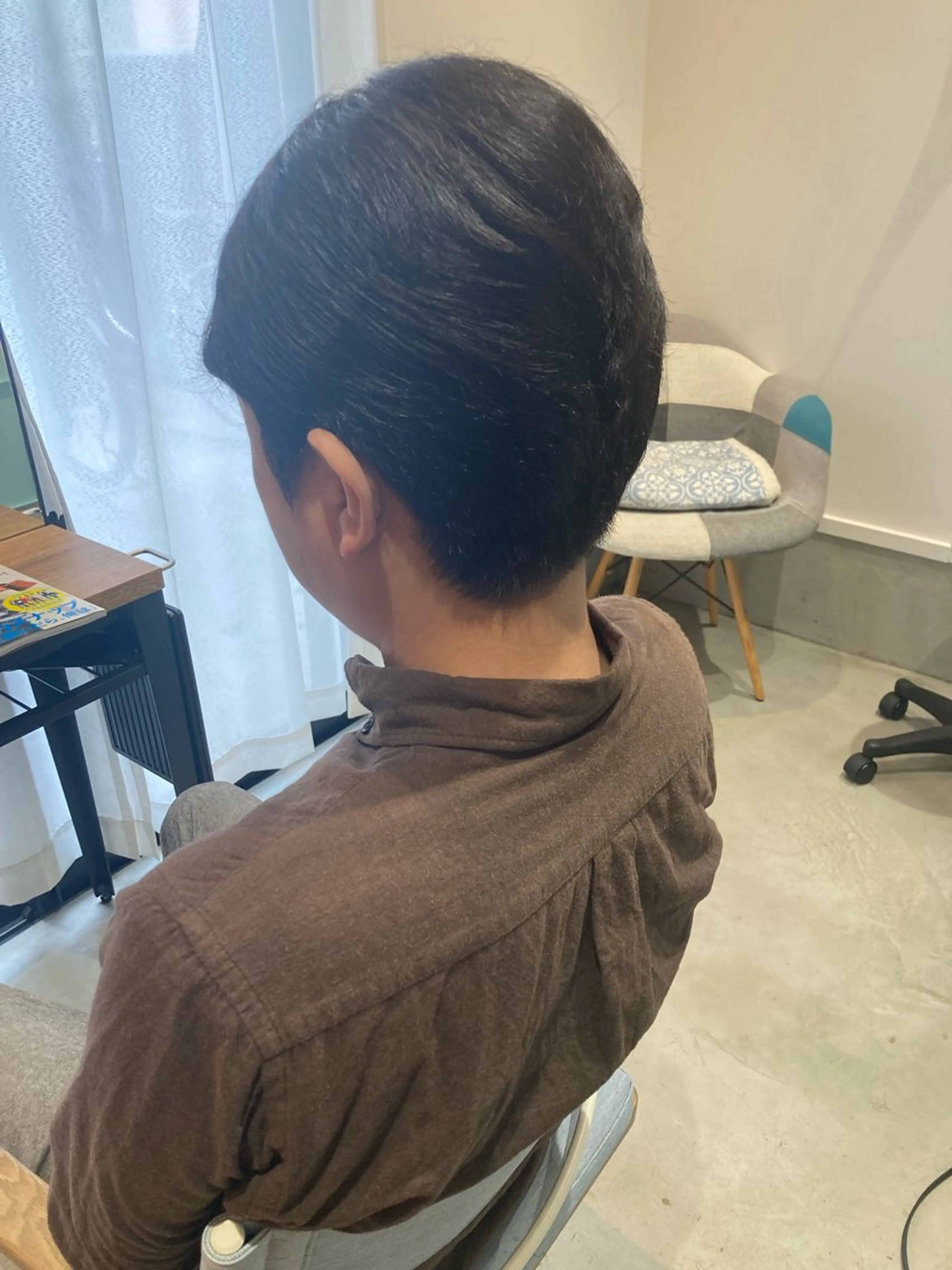 メンズ カット ヘアカラー 折本 沙織のヘアスタイル