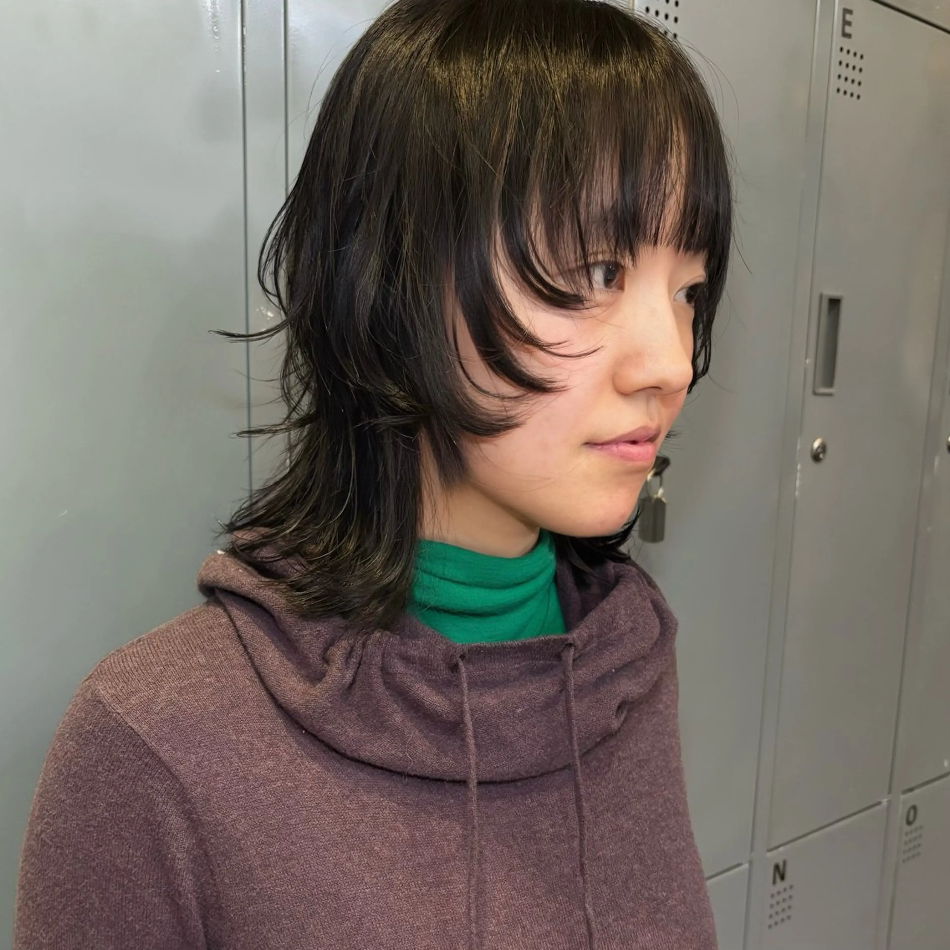 ミディアム ヘアアレンジ ブリーチカラー特化 🥣/渡邉日向のヘアスタイル