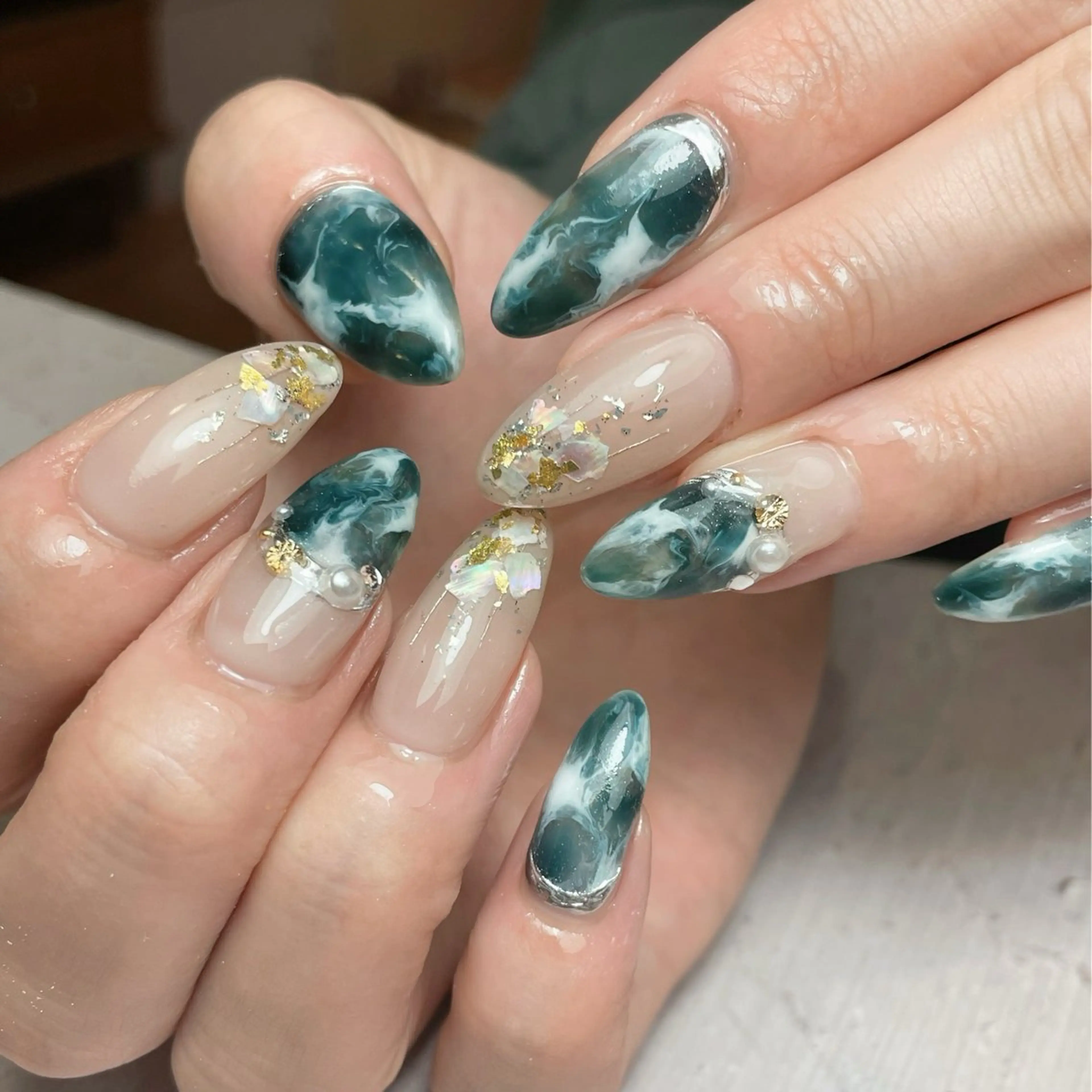 ネイル ハンドネイル nail&eyelash mate所属・京都/東向日/桂 ayumiのネイルデザイン