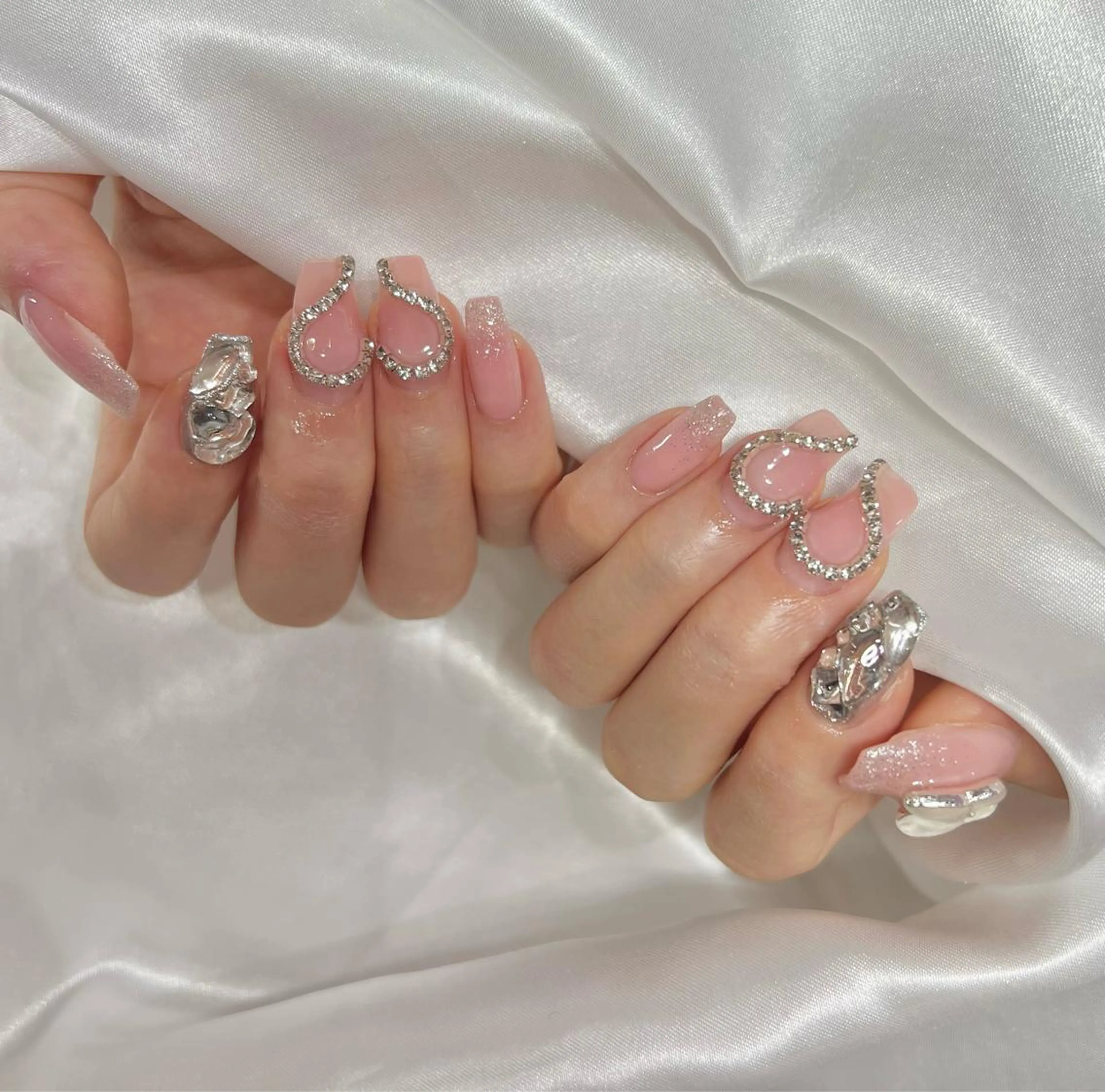 minimo限定💎長さだし10本＋やり放題、パーツ付け放題メニュー【オフ無し】の写真