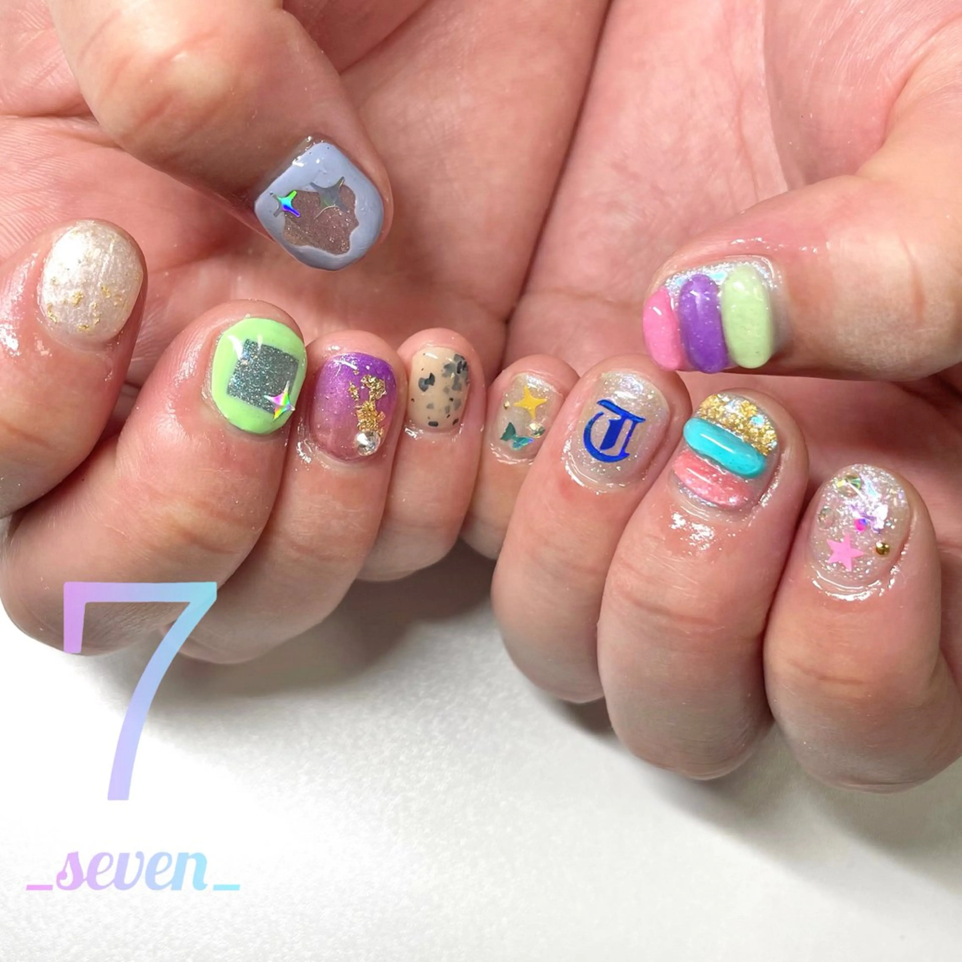 ネイル ハンドネイル nail salon 7_seven_所属・nail salon 7 _seven_のネイルデザイン