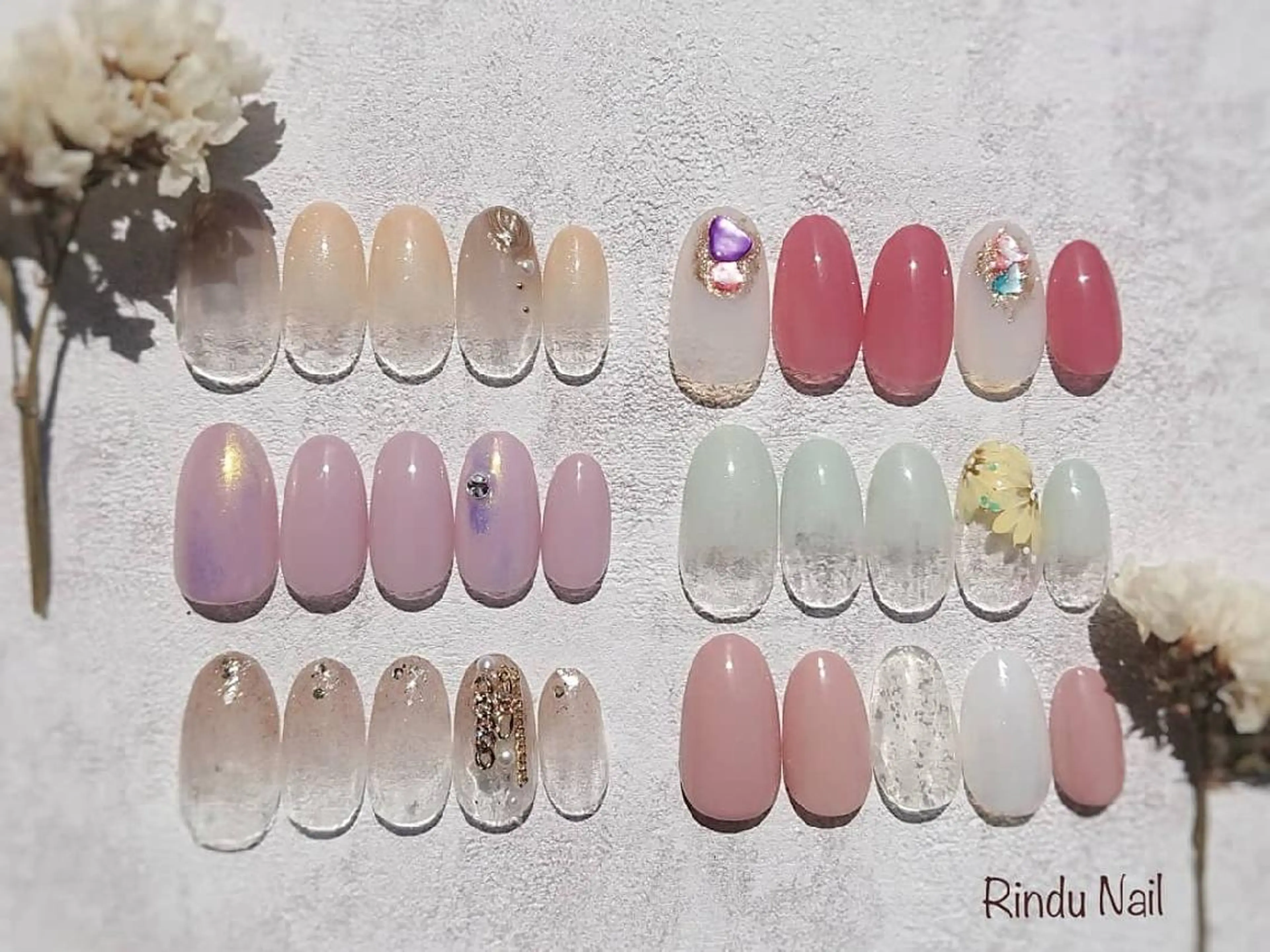 ネイル ハンドネイル Rindu Nail 名駅miniのネイルデザイン