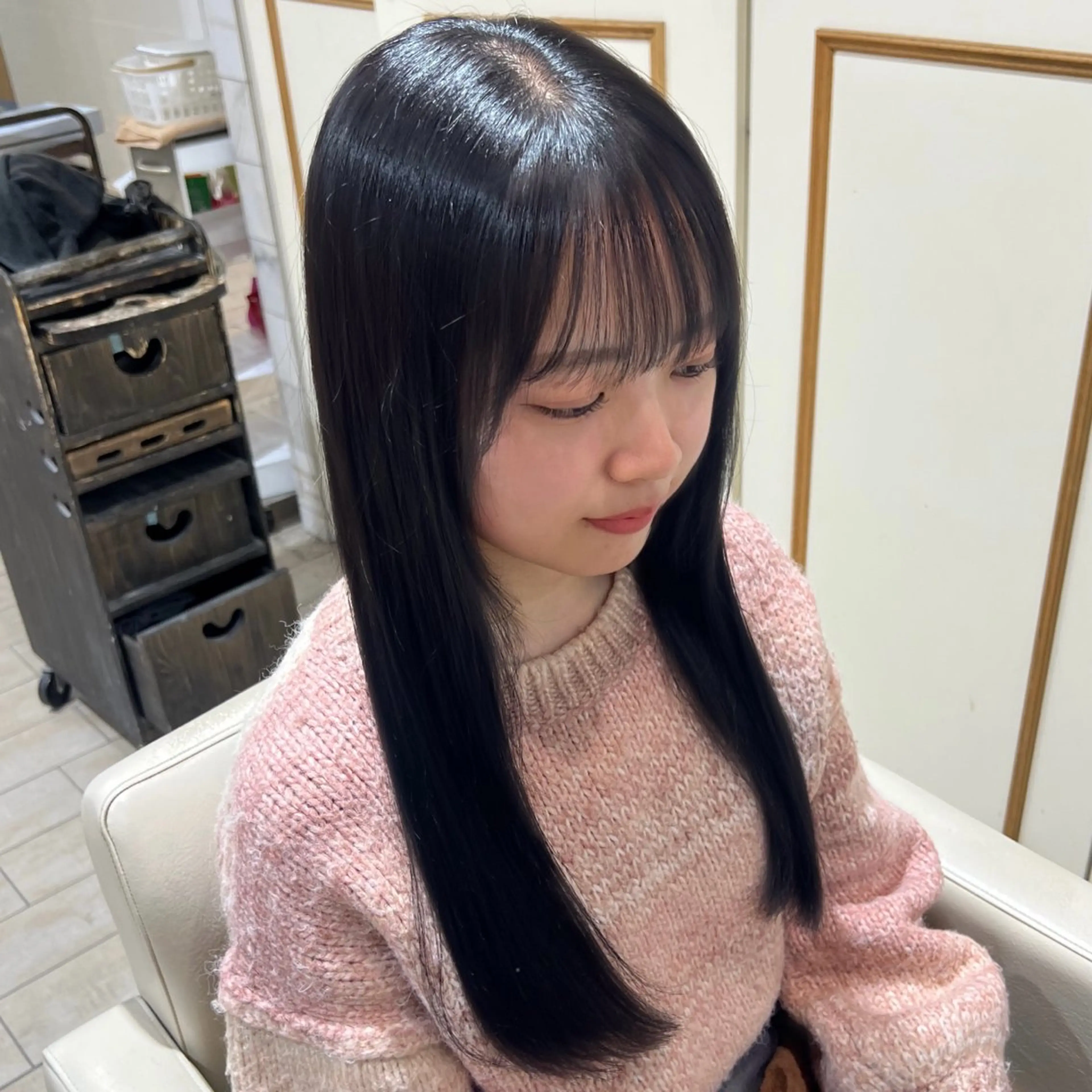 ロング カラー ヘアカラー カット/カラーモデル 募集 セイノチヒロのヘアスタイル