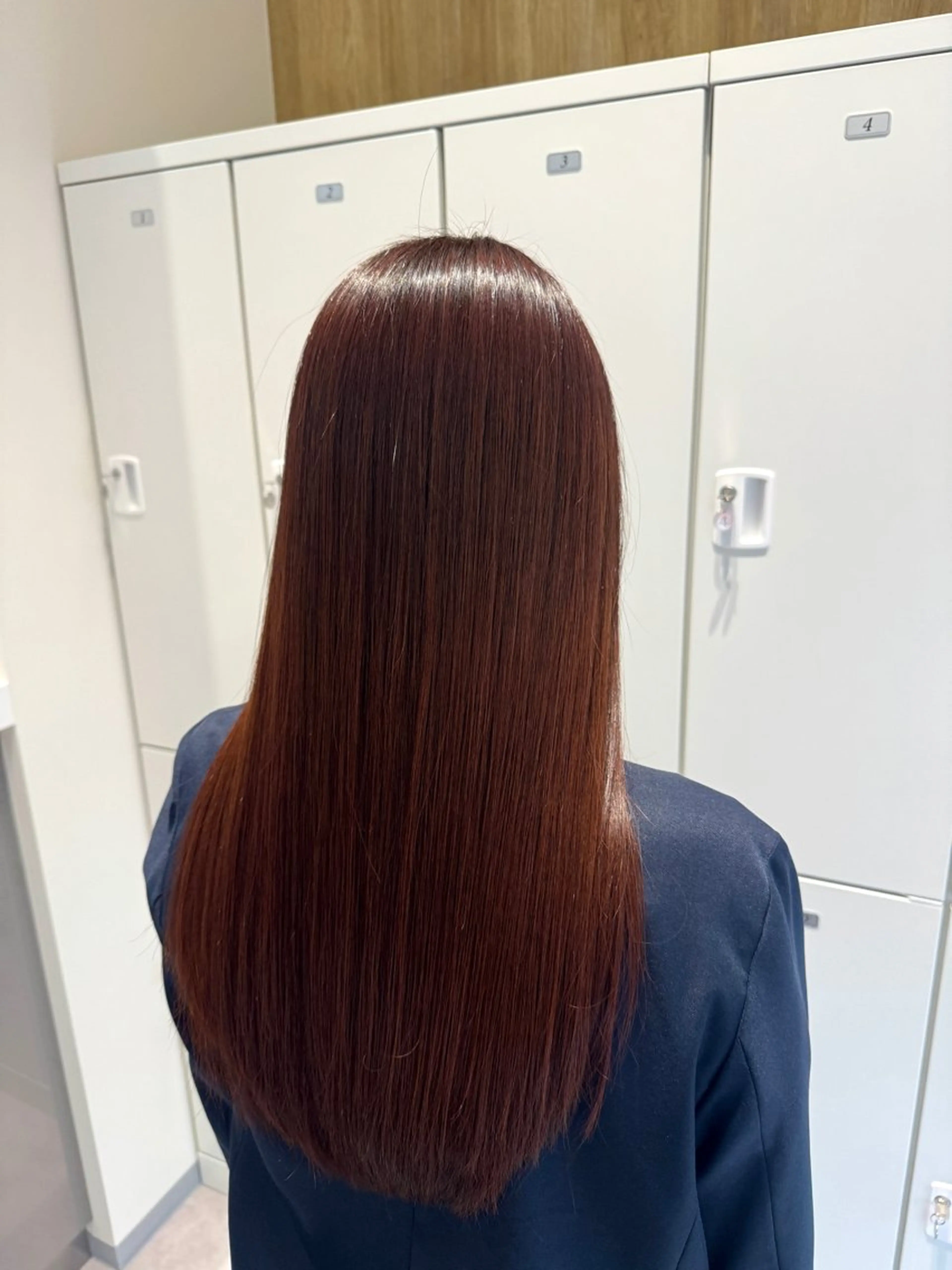 セミロング カラー ブラウンカラー ピンクカラー ピンクブラウン ヘアカラー トリートメント FURUSHO  栄所属・伊藤 翔哉 ／Furusho栄のヘアスタイル