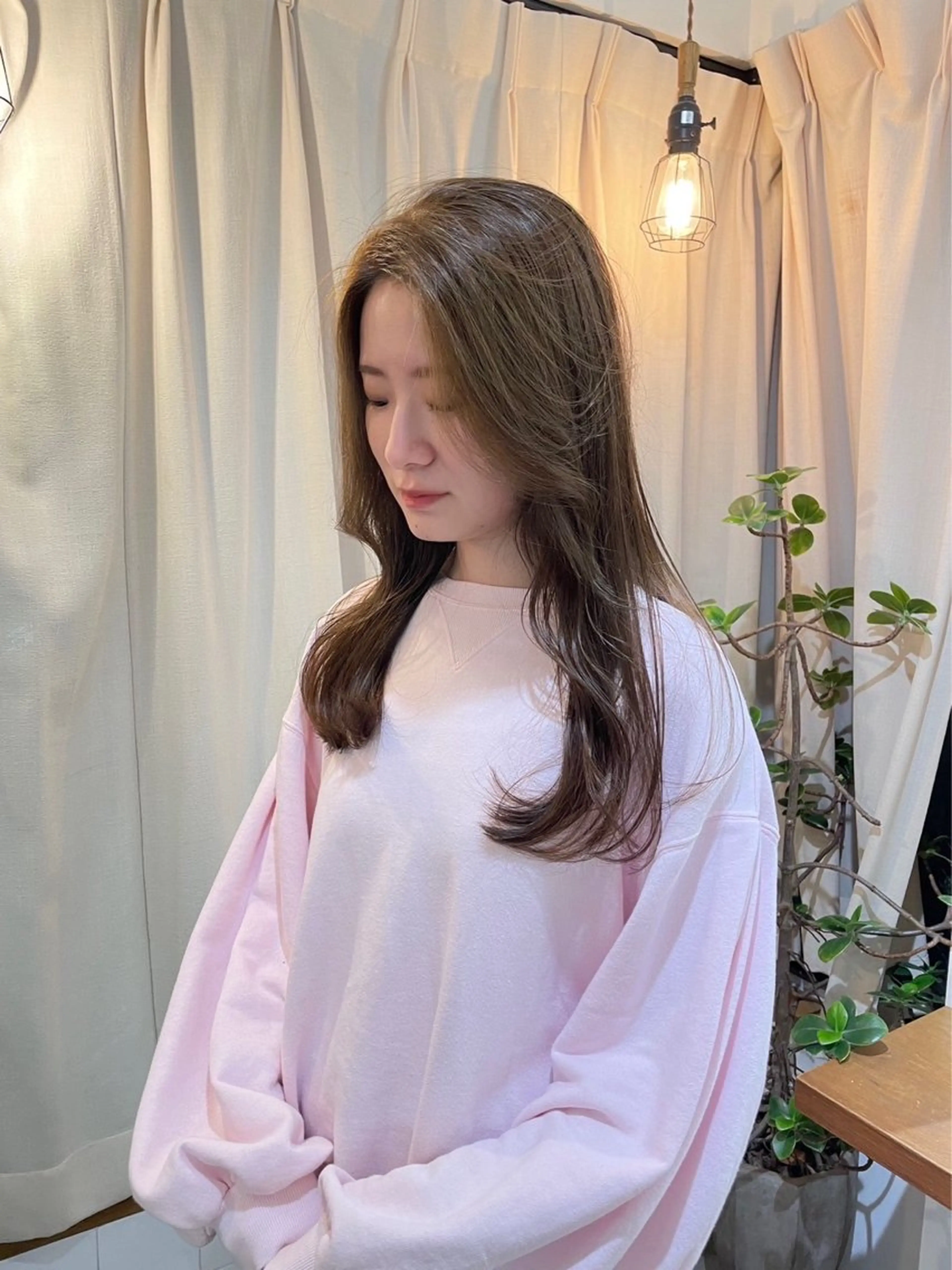 カラー ベージュカラー くすみカラー/ パーマ/ろーれんのヘアスタイル