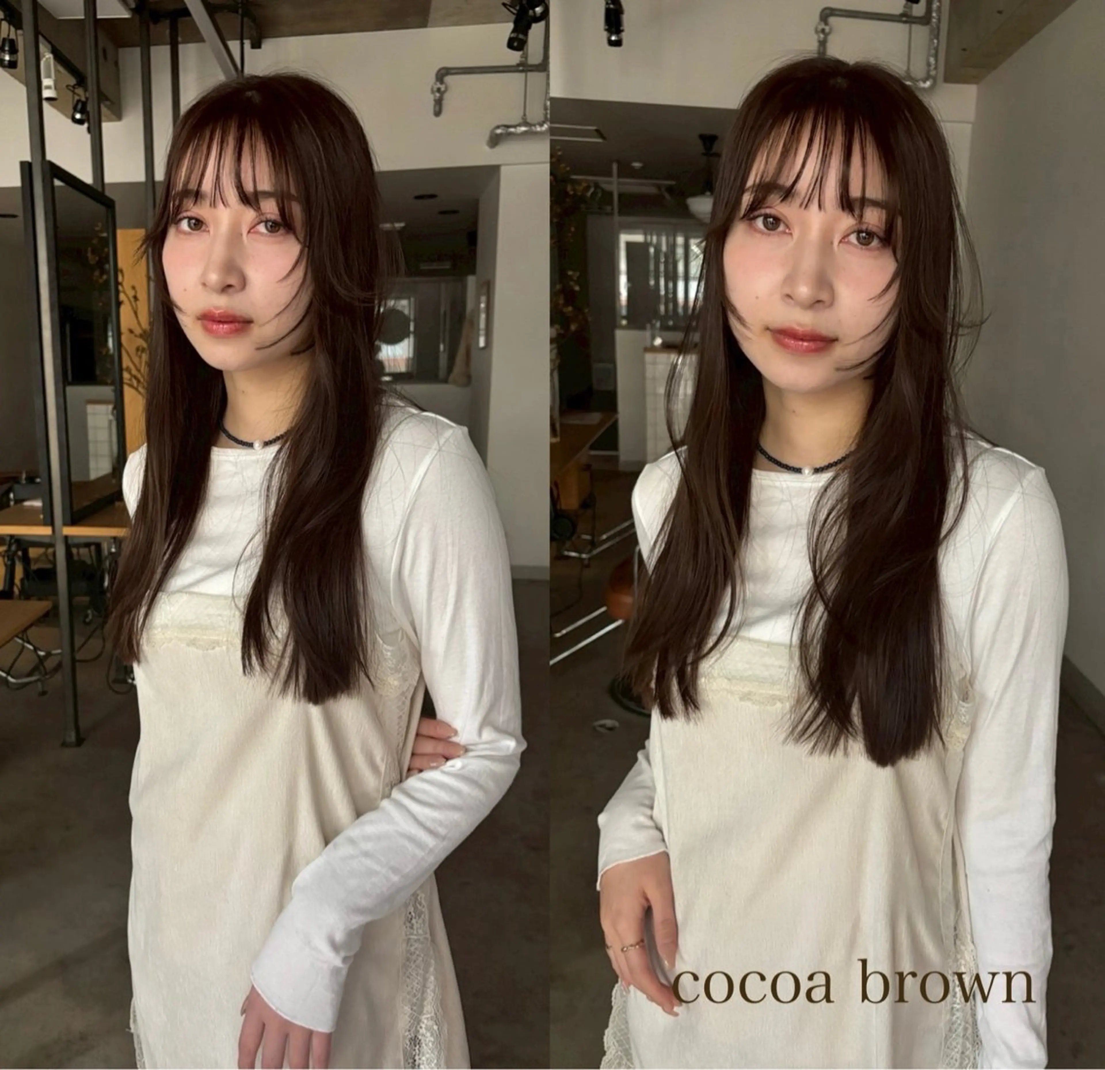 カラー miku/天神 艶カラーのヘアスタイル