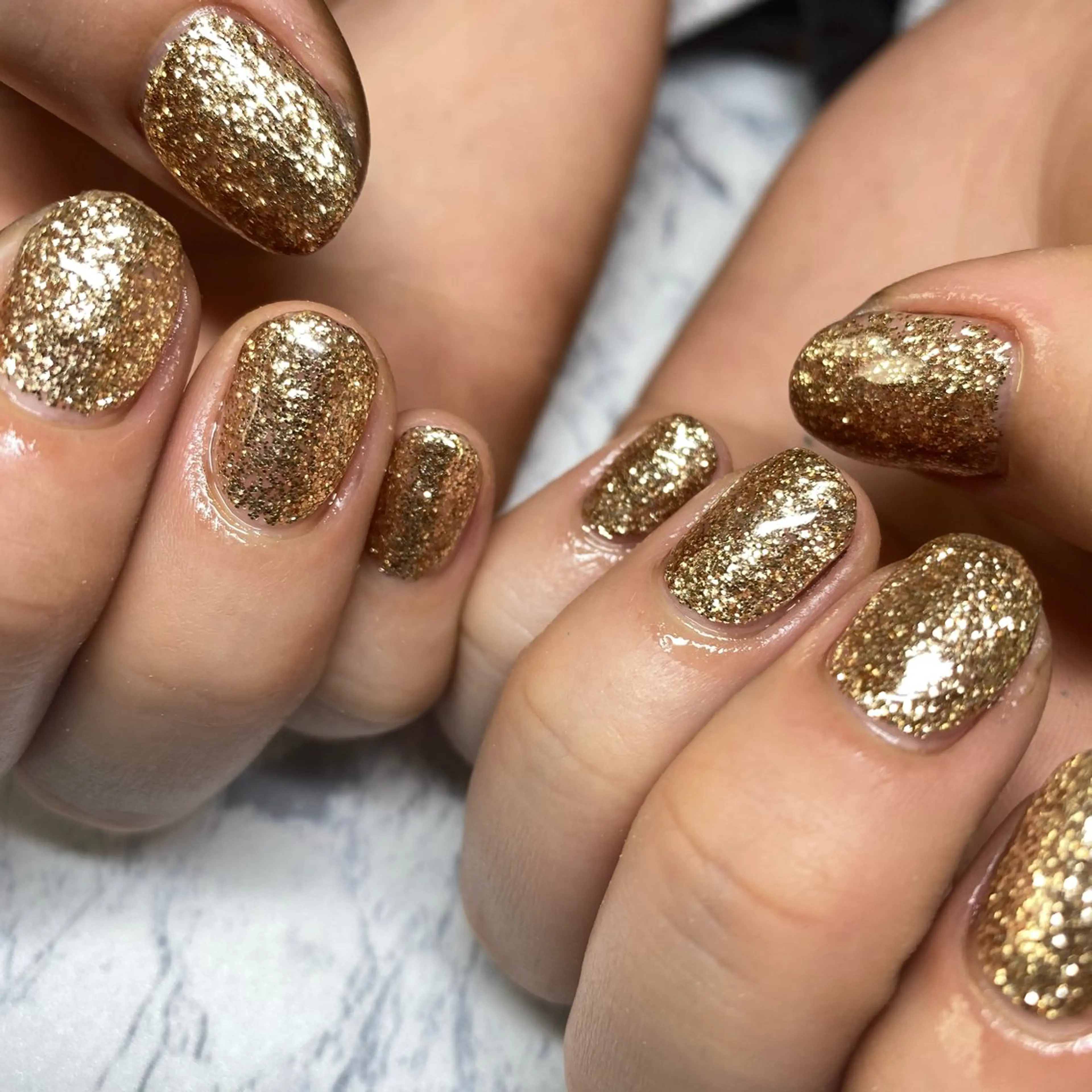 ☆ラメワンカラー☆Jr.ネイリスト料金☆¥5000→¥3200☆の写真