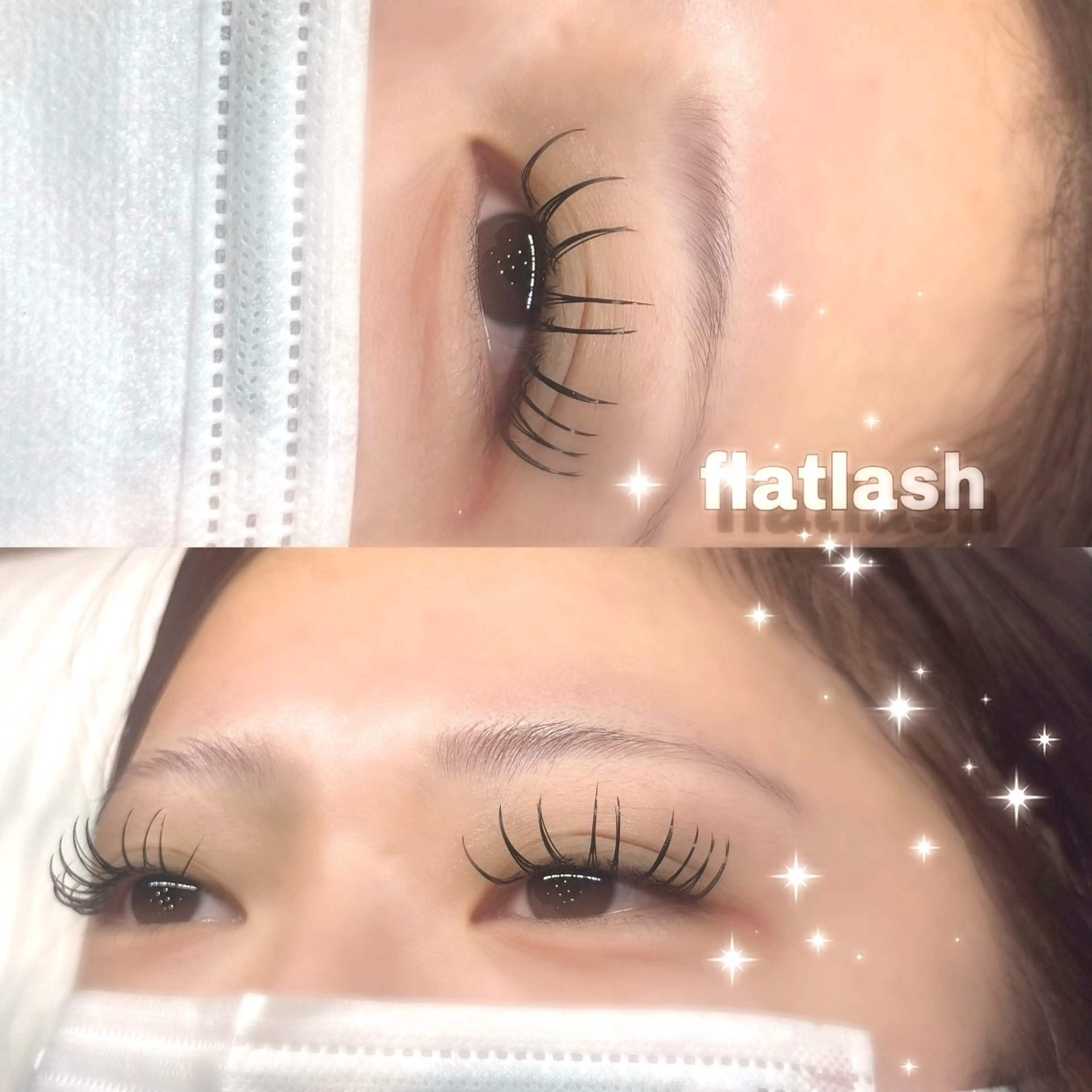 マツエク・マツパ 束感まつ毛 マツエク eyelash salon éclat所属・izumi マツエク/パリ/束間のマツエク・マツパデザイン