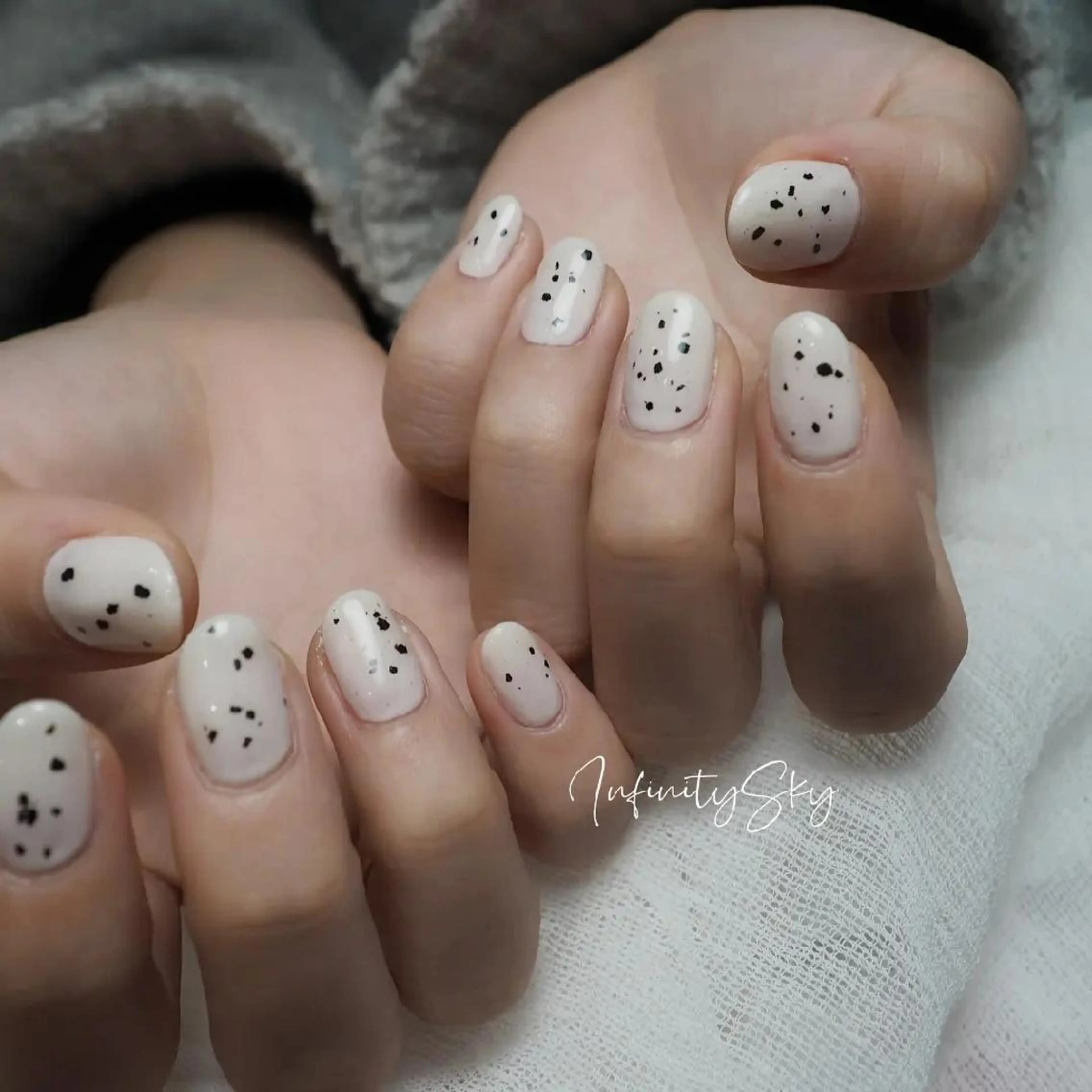 ネイル ハンドネイル infinity skyのネイルデザイン