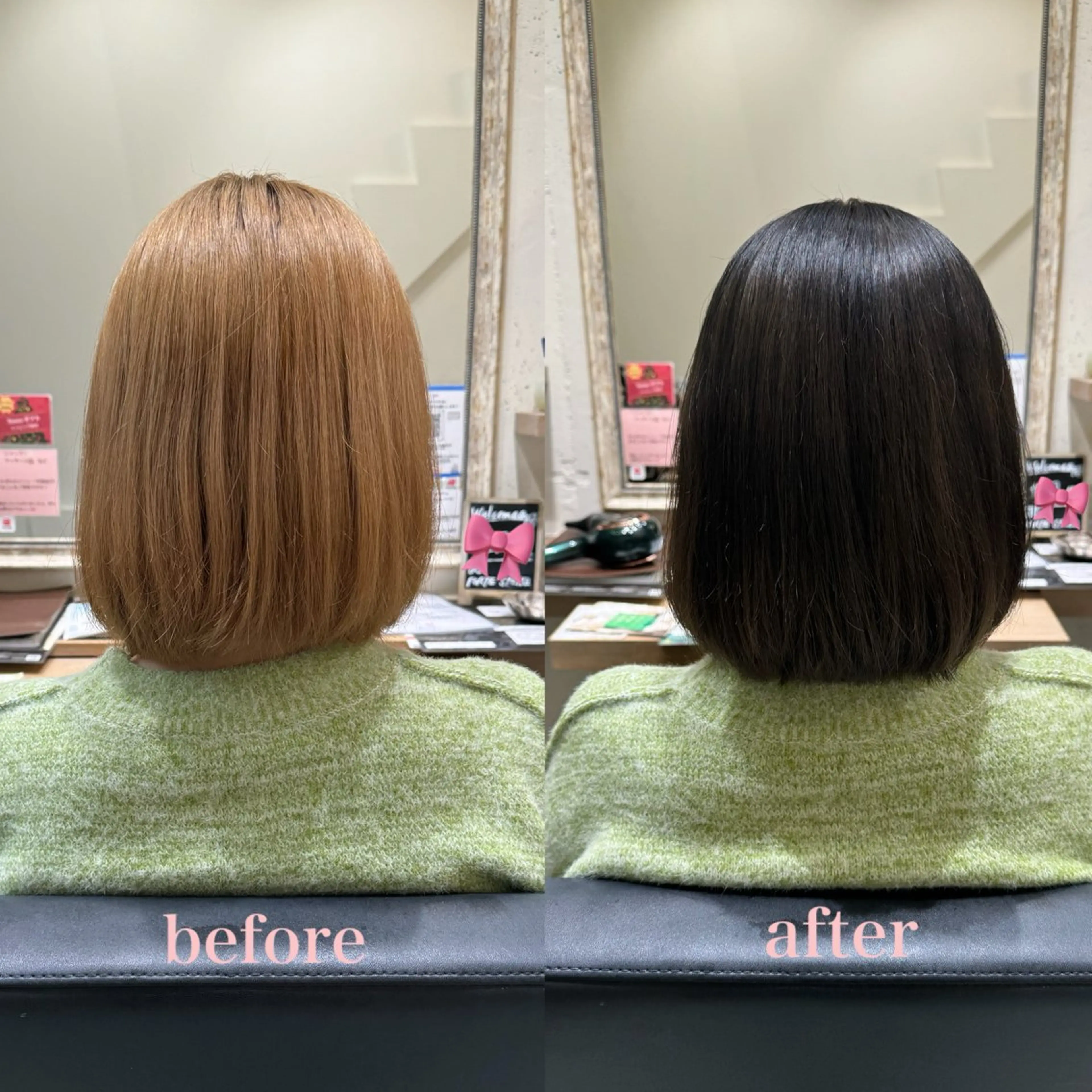 ミディアム カット ヘアカラー 透明感カラー/顔周り カット/レイヤーにかのヘアスタイル