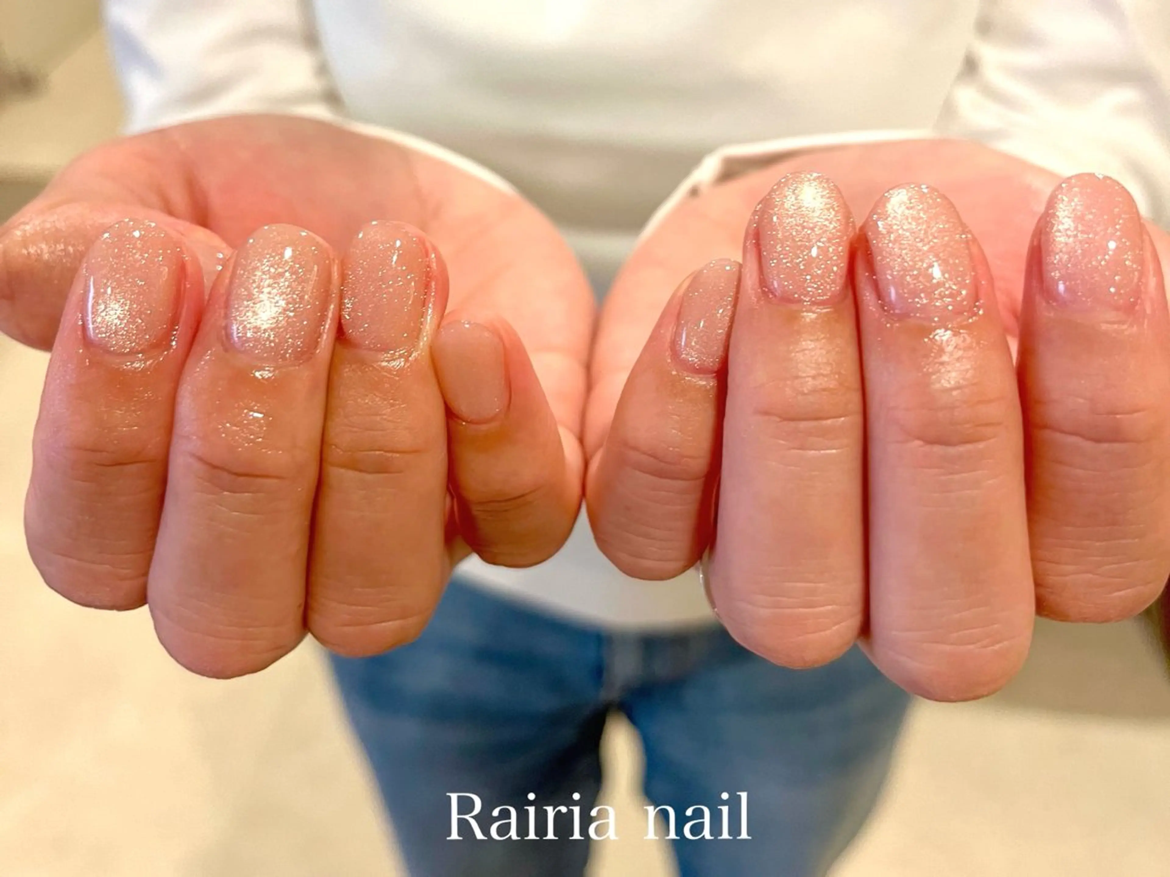 ネイル ハンドネイル rairiaharu パラジェルのネイルデザイン