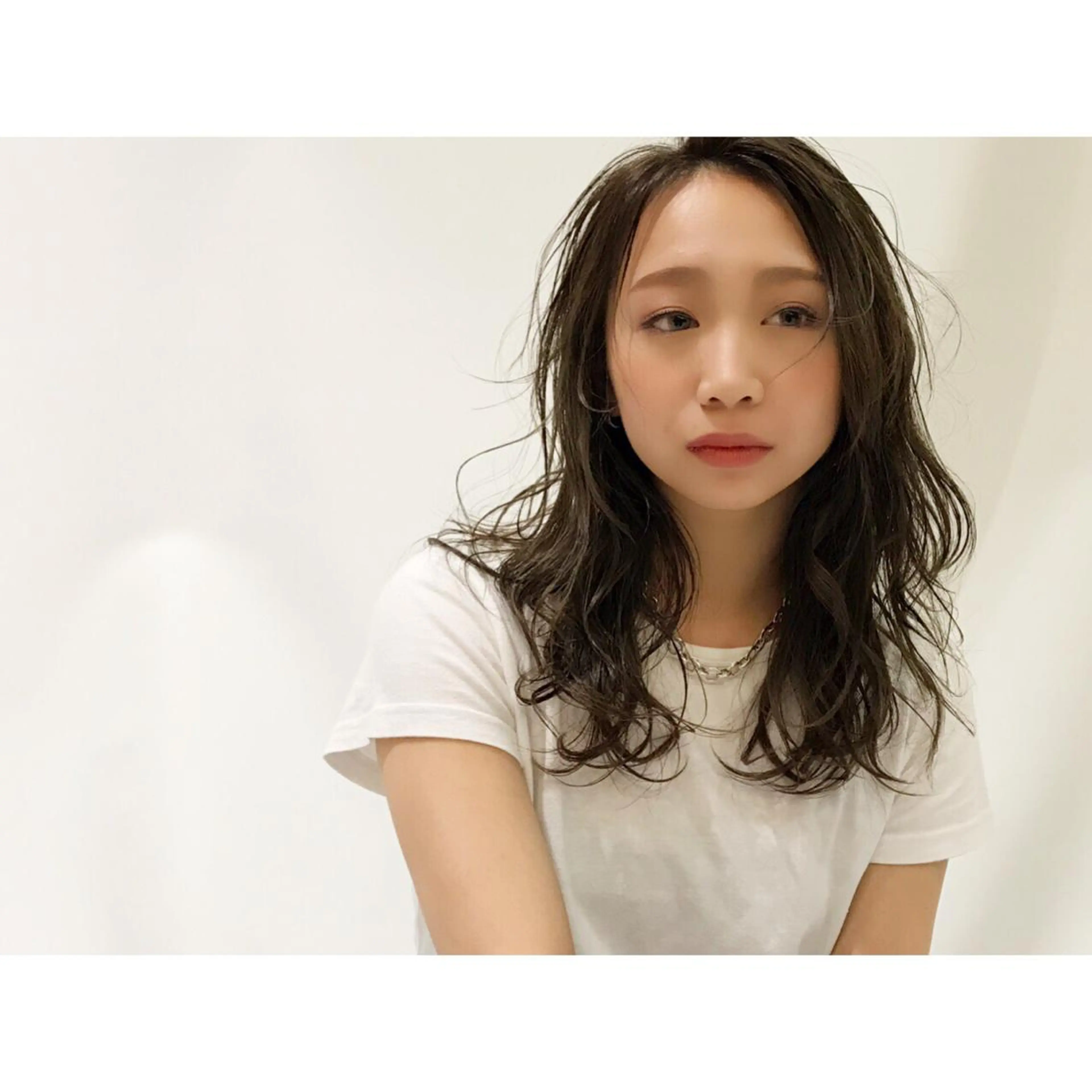 セミロング パーマ 髪質改善will hairdesignのヘアスタイル