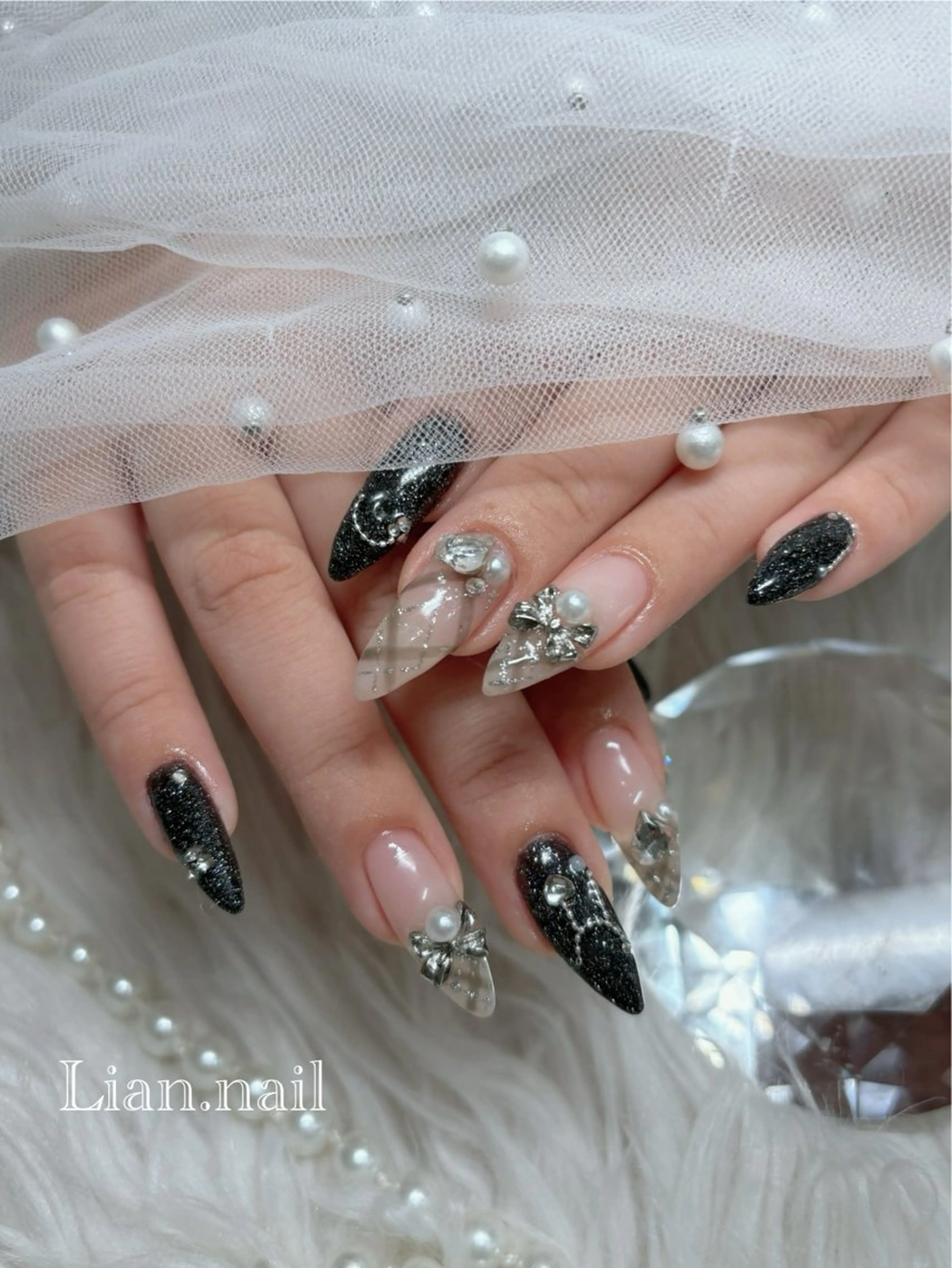 ネイル ハンドネイル フットネイル Lian nailのネイルデザイン