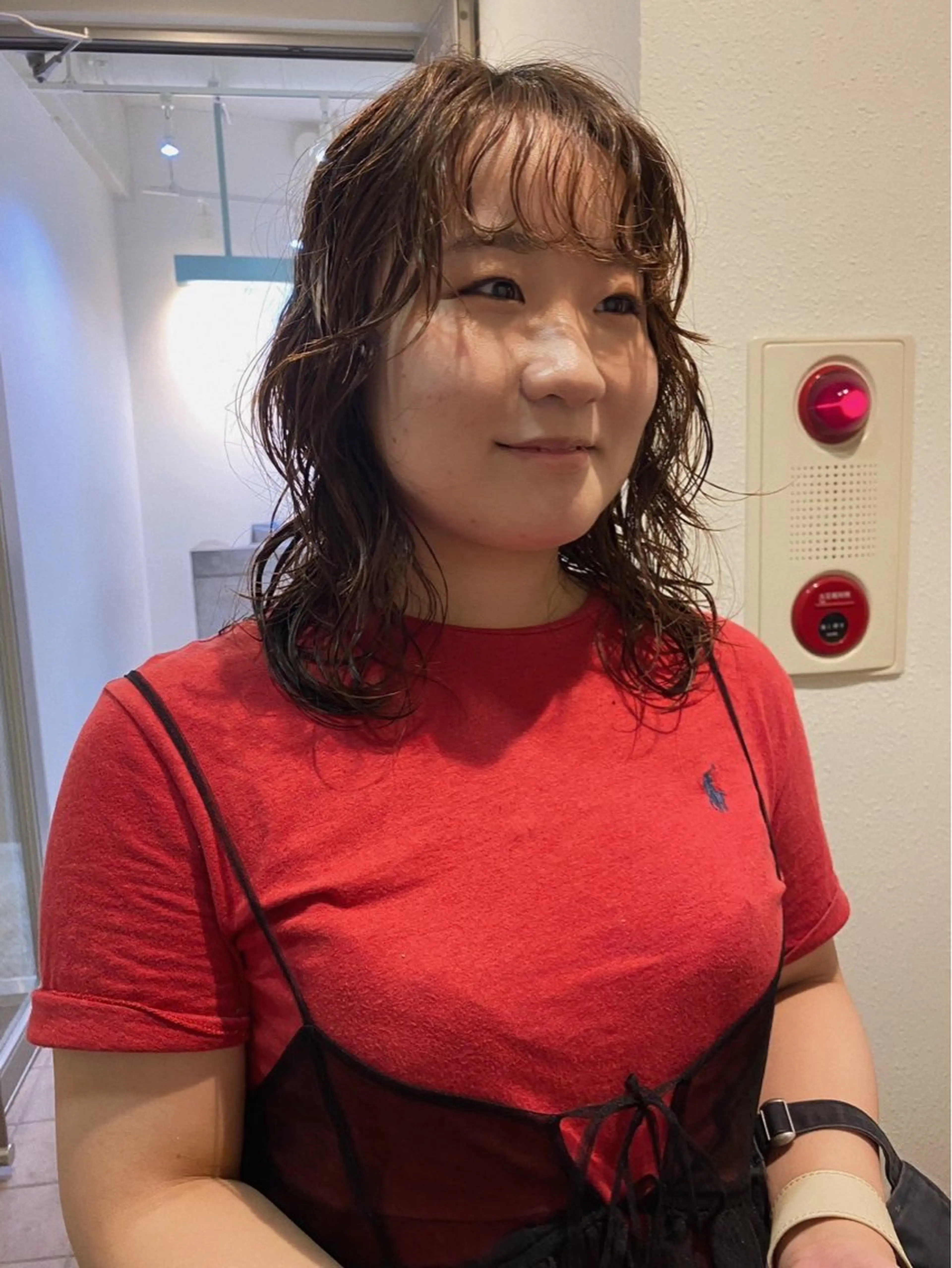 ロング パーマ 鷲田 晴輝のヘアスタイル