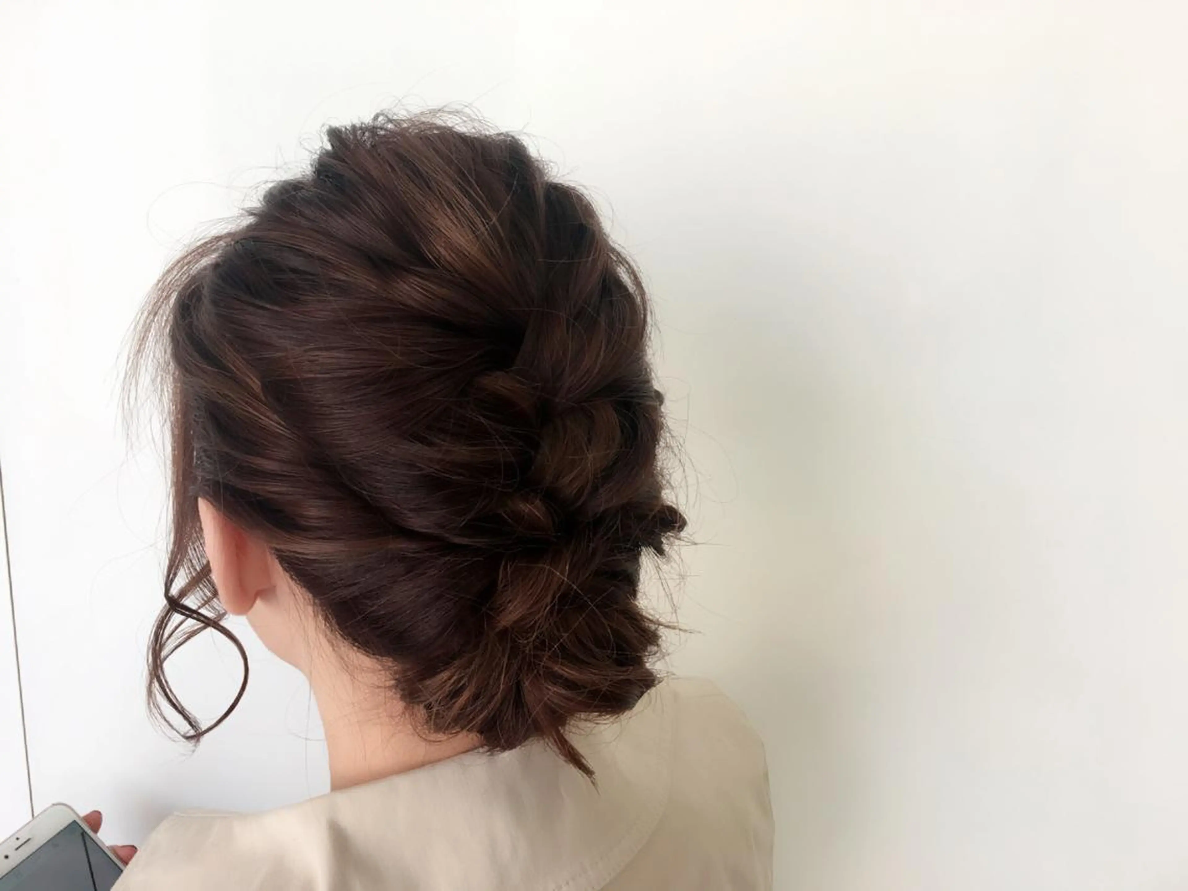 ミディアム ヘアアレンジ ヘアセット 駅チカ【ali'i】 アリイ花崎友美☘のヘアスタイル