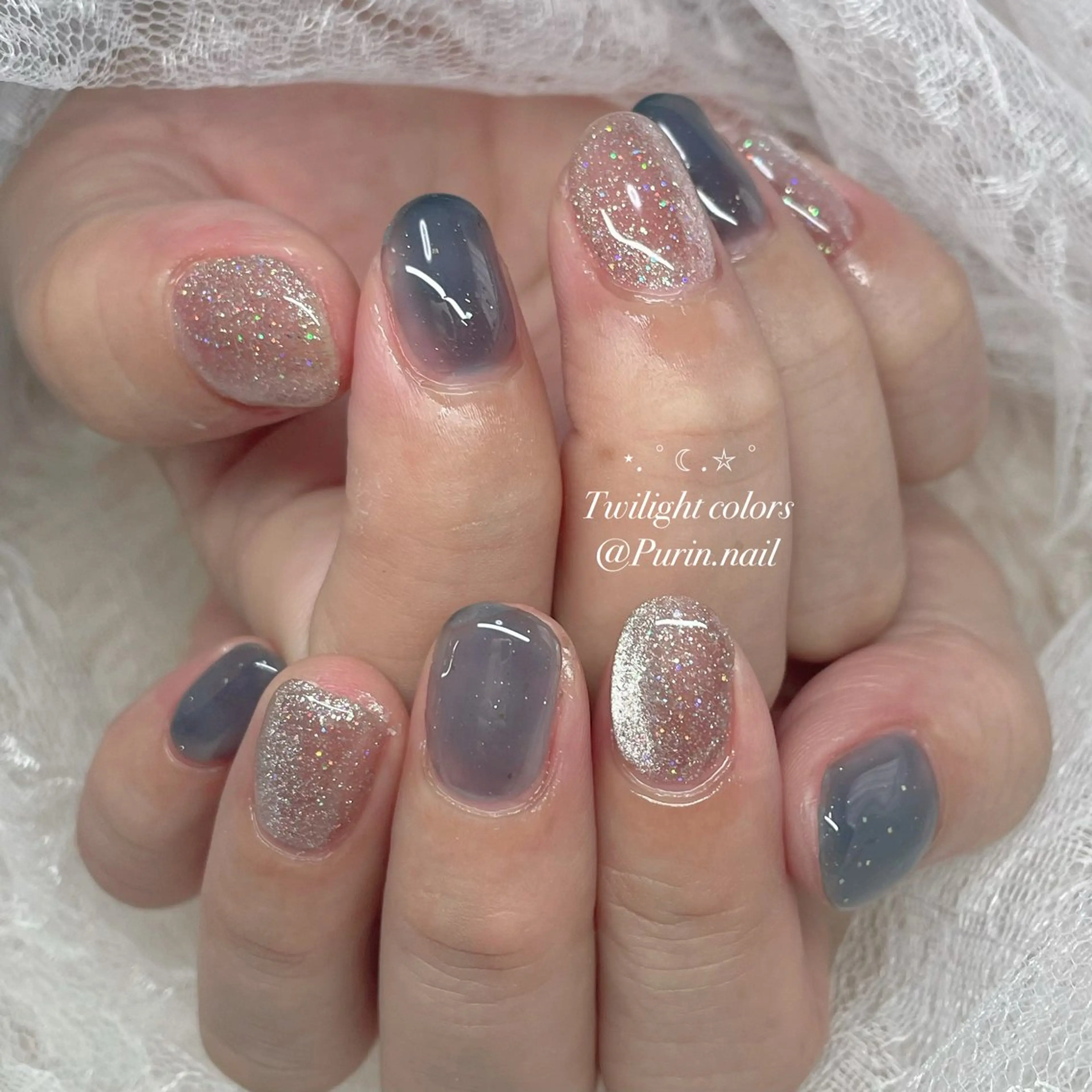 ネイル ハンドネイル Nails by Purin🍮のネイルデザイン