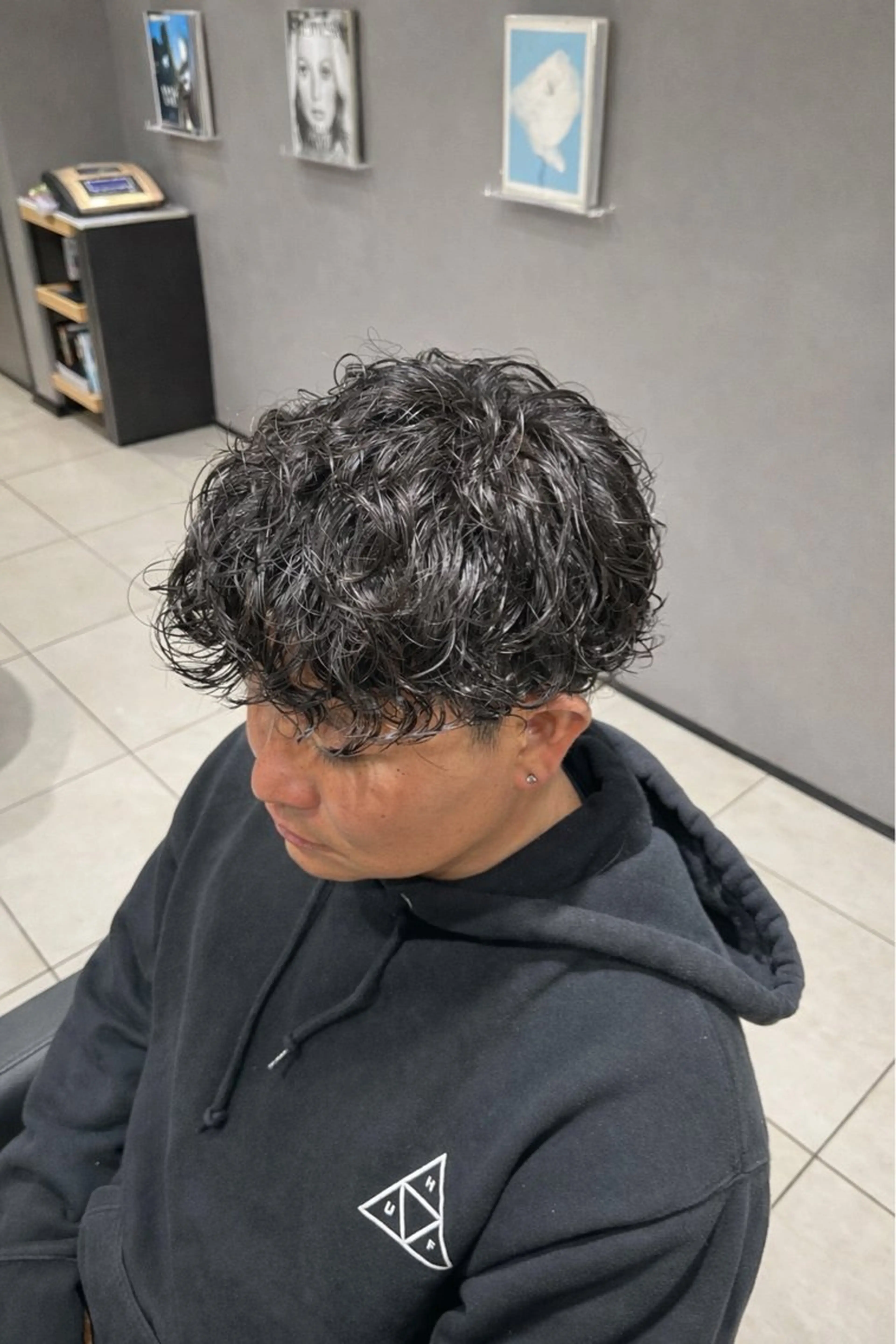 パーマ メンズ メンズパーマ プードルパーマ プードルパーマ カット パーマ メンズ特化美容師💠 / 関内 / レンのヘアスタイル