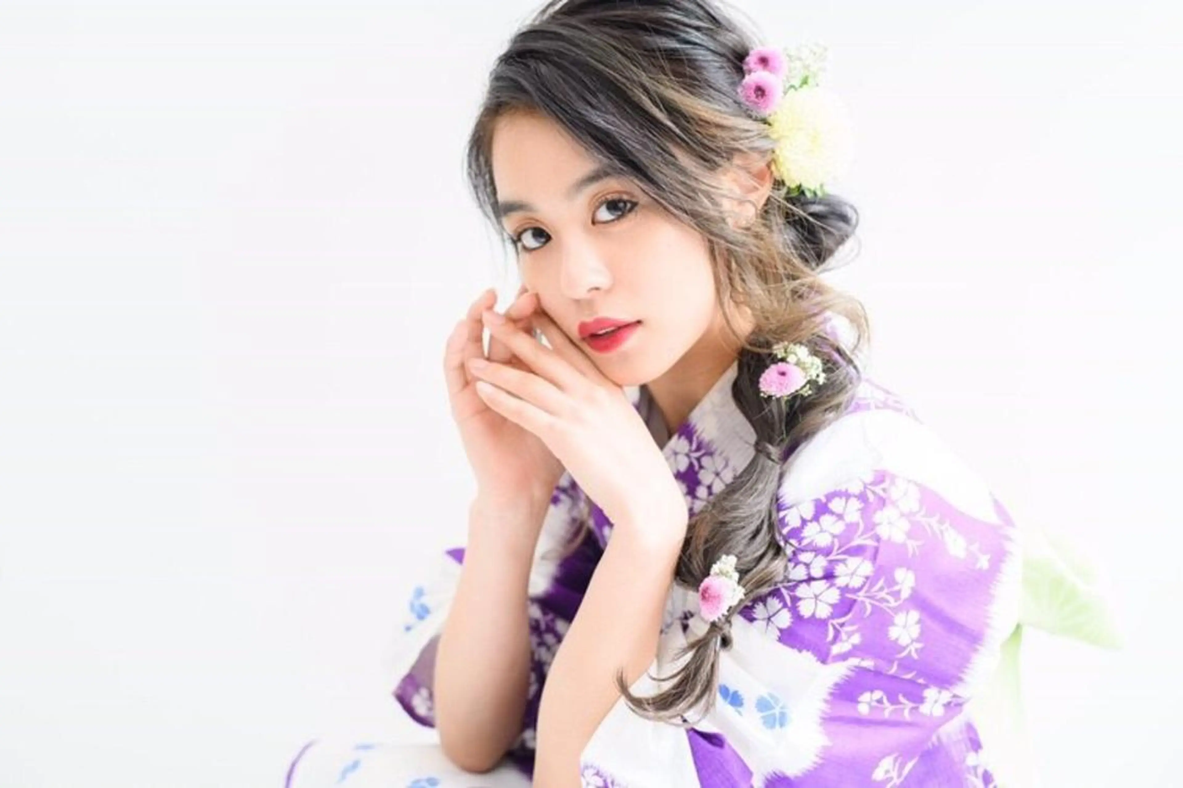 ロング ヘアアレンジ 韓国hair ·͜· watanabeのヘアスタイル