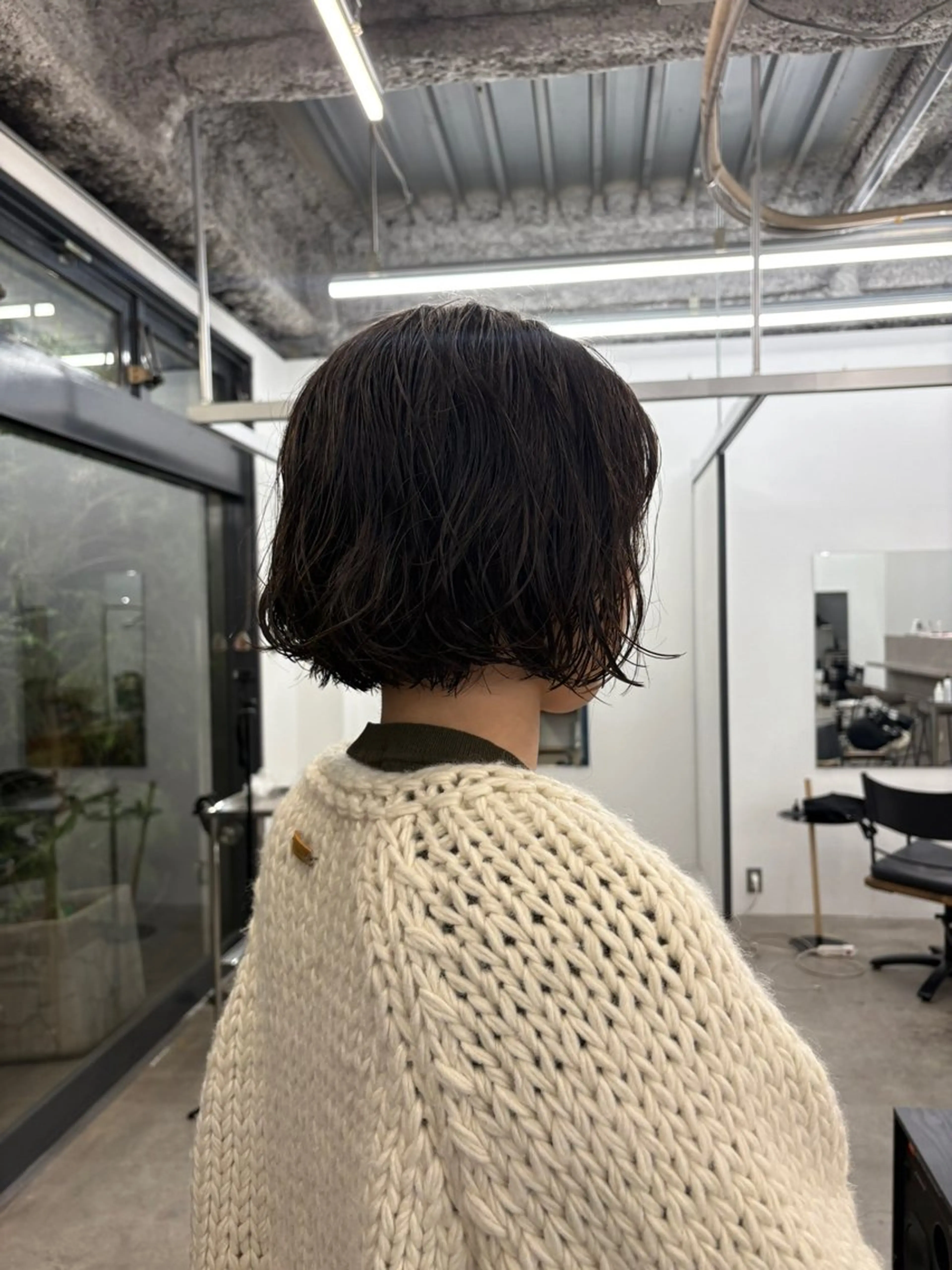 ショート パーマ パーマ パーマ×透明感カラー MIOのヘアスタイル