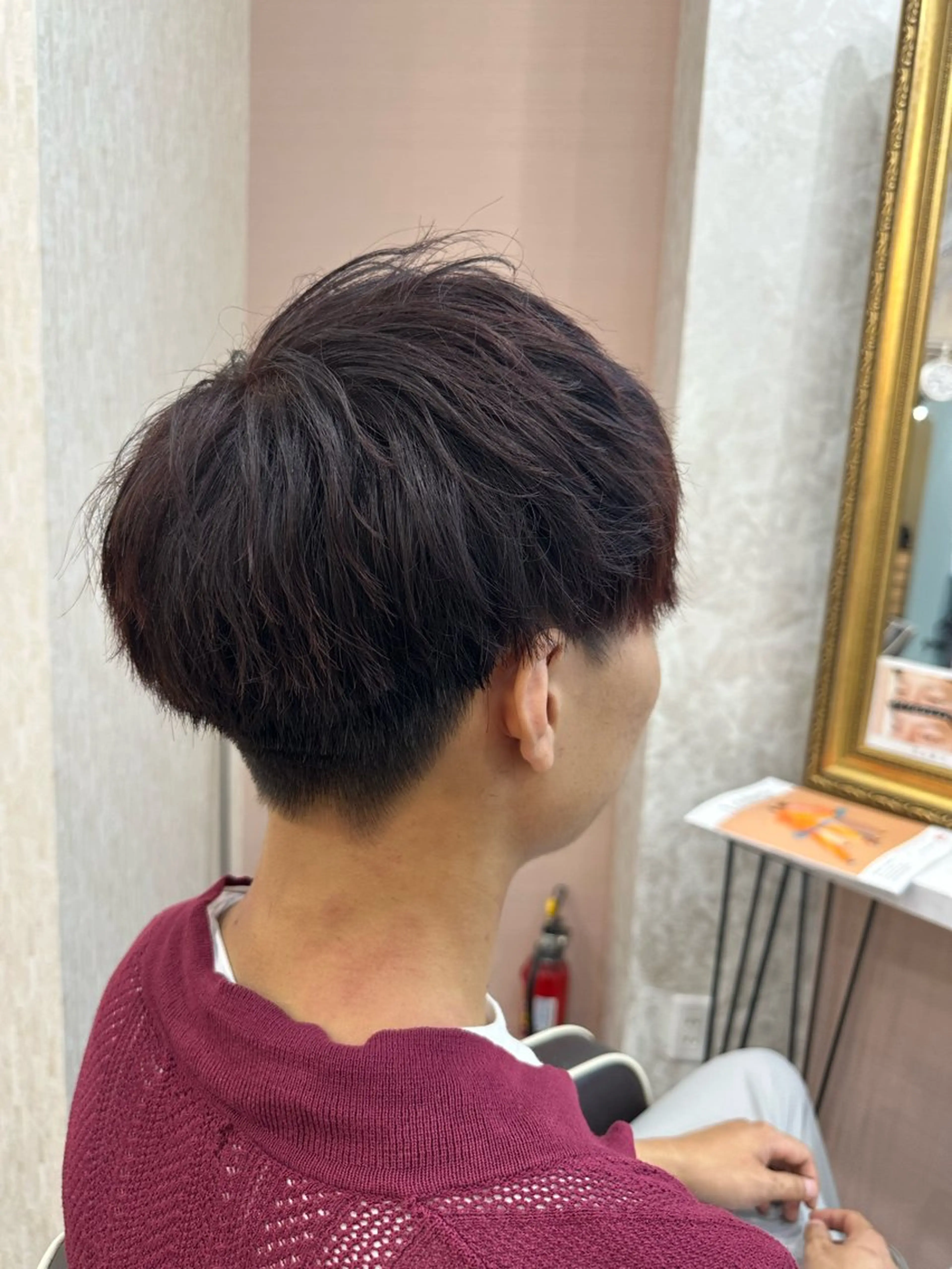 6月27日限定《メンズ人気No.1🔥》束感カット＋パーマモデルの写真