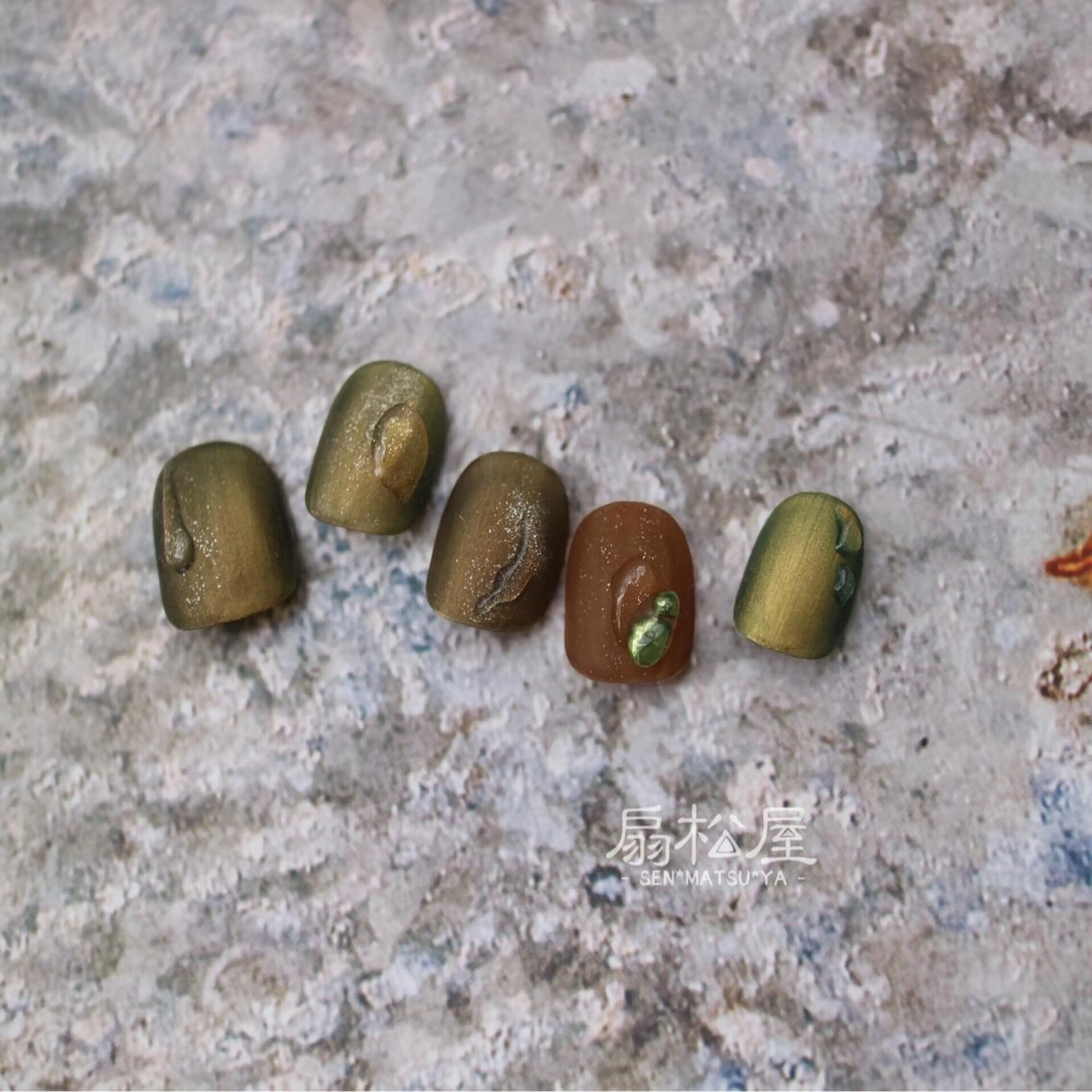 ネイル 扇松屋 marie.nのネイルデザイン