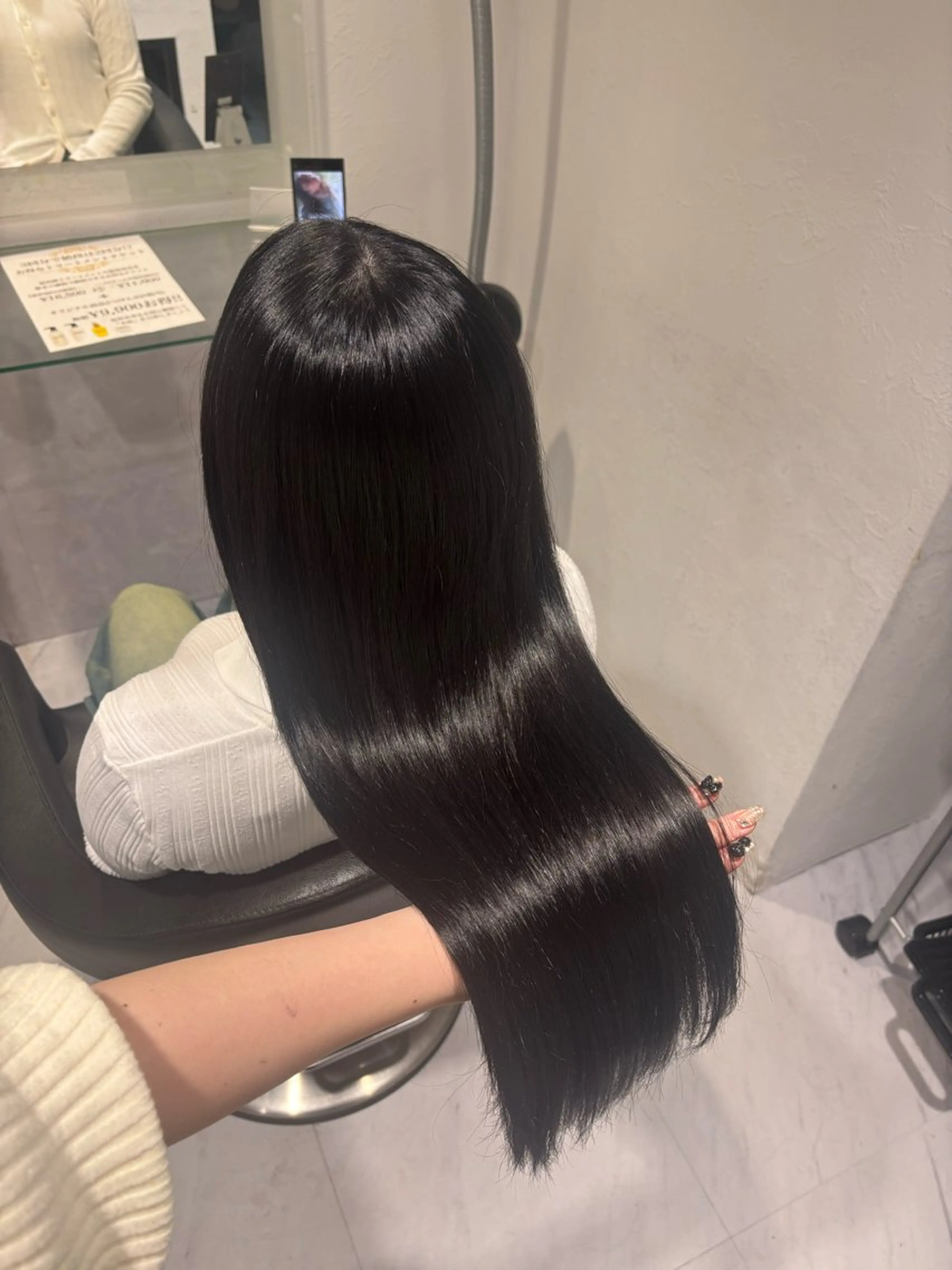 ロング カラー ヘアカラー トリートメント ヘアセット 髪質改善🩰透明感カ ラー🎀hinanoのヘアスタイル